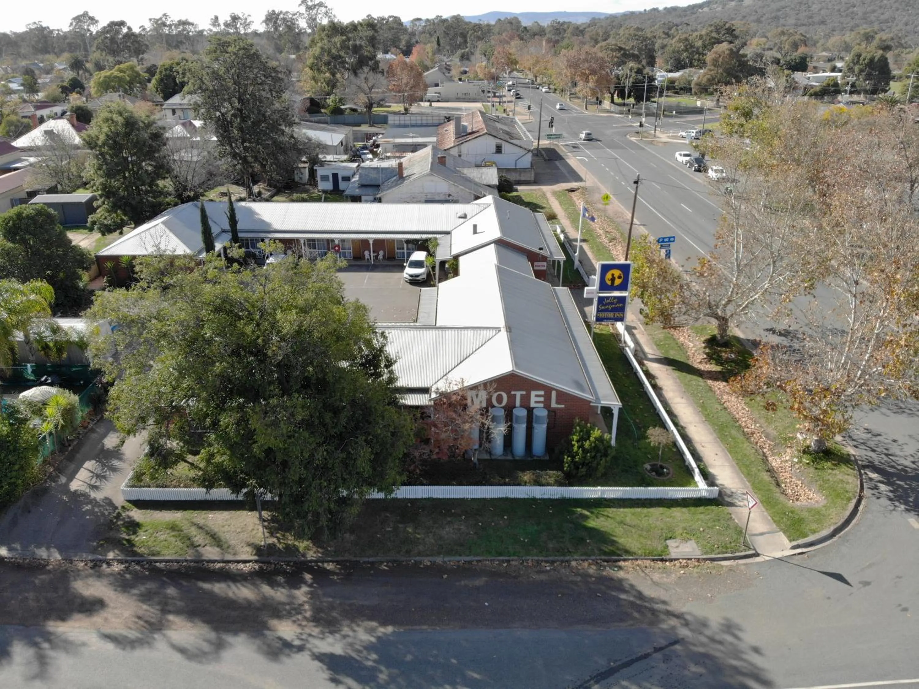 Bird's eye view in Jolly Swagman Motor Inn Euroa