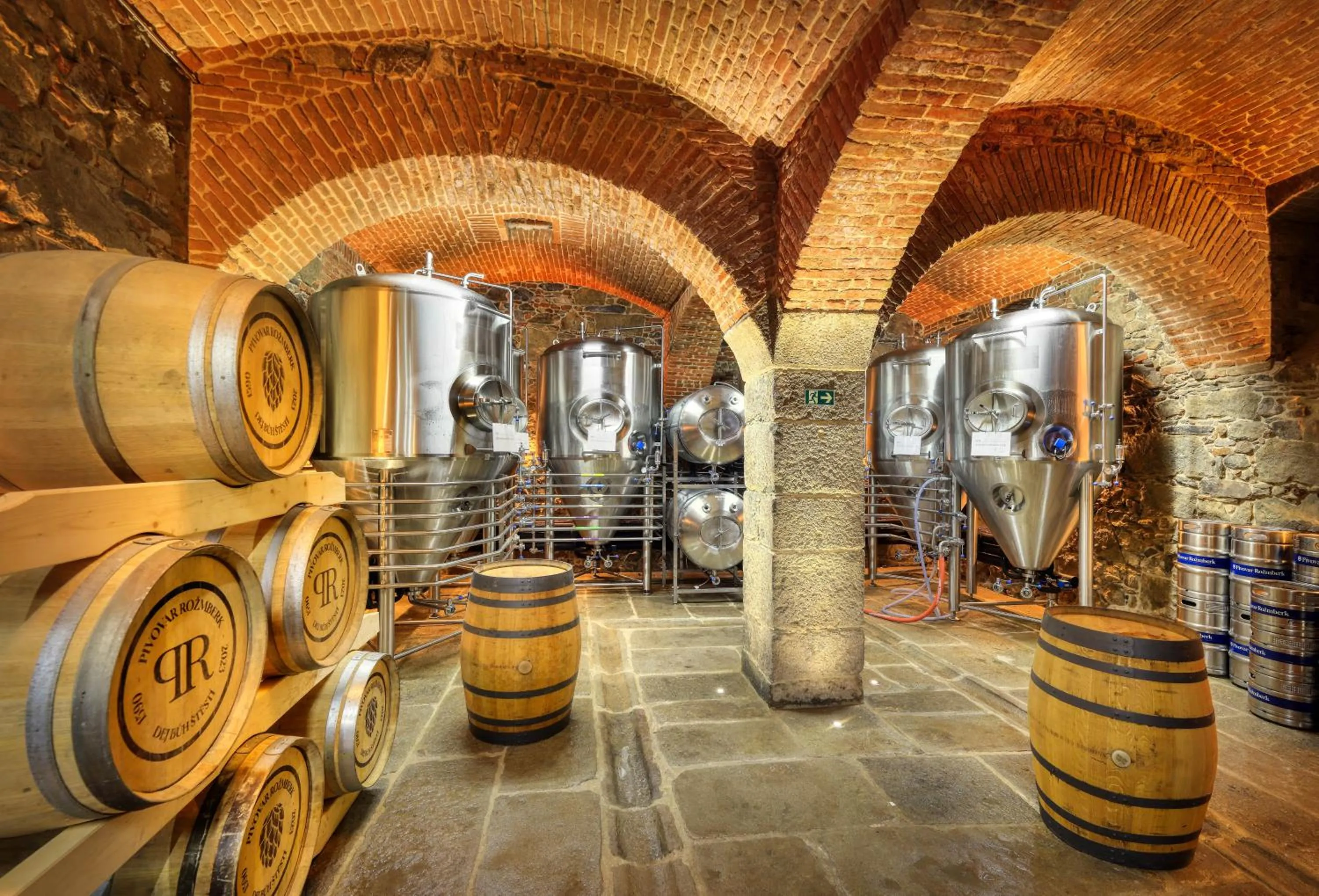 Area and facilities in Pivovar Rožmberk