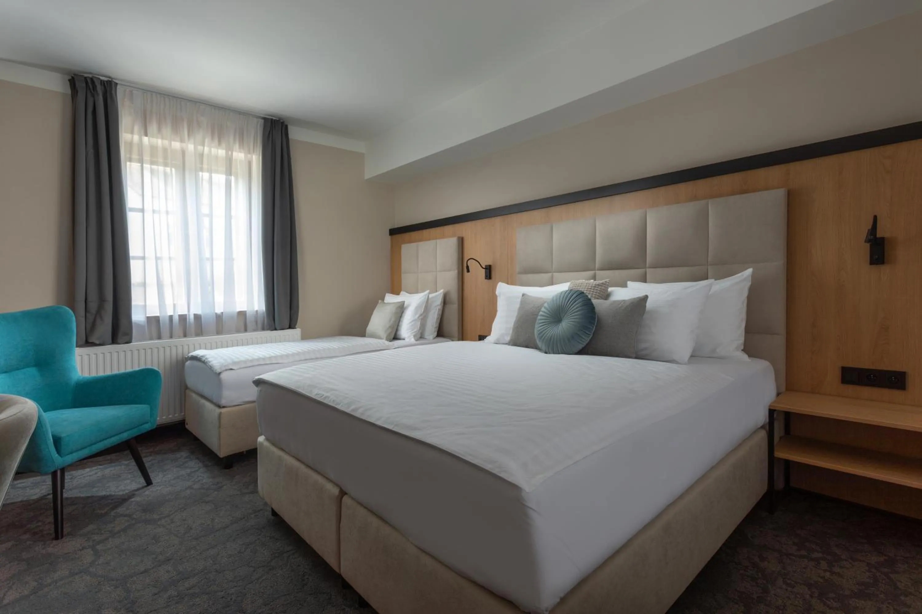 Bed in Pivovar Rožmberk