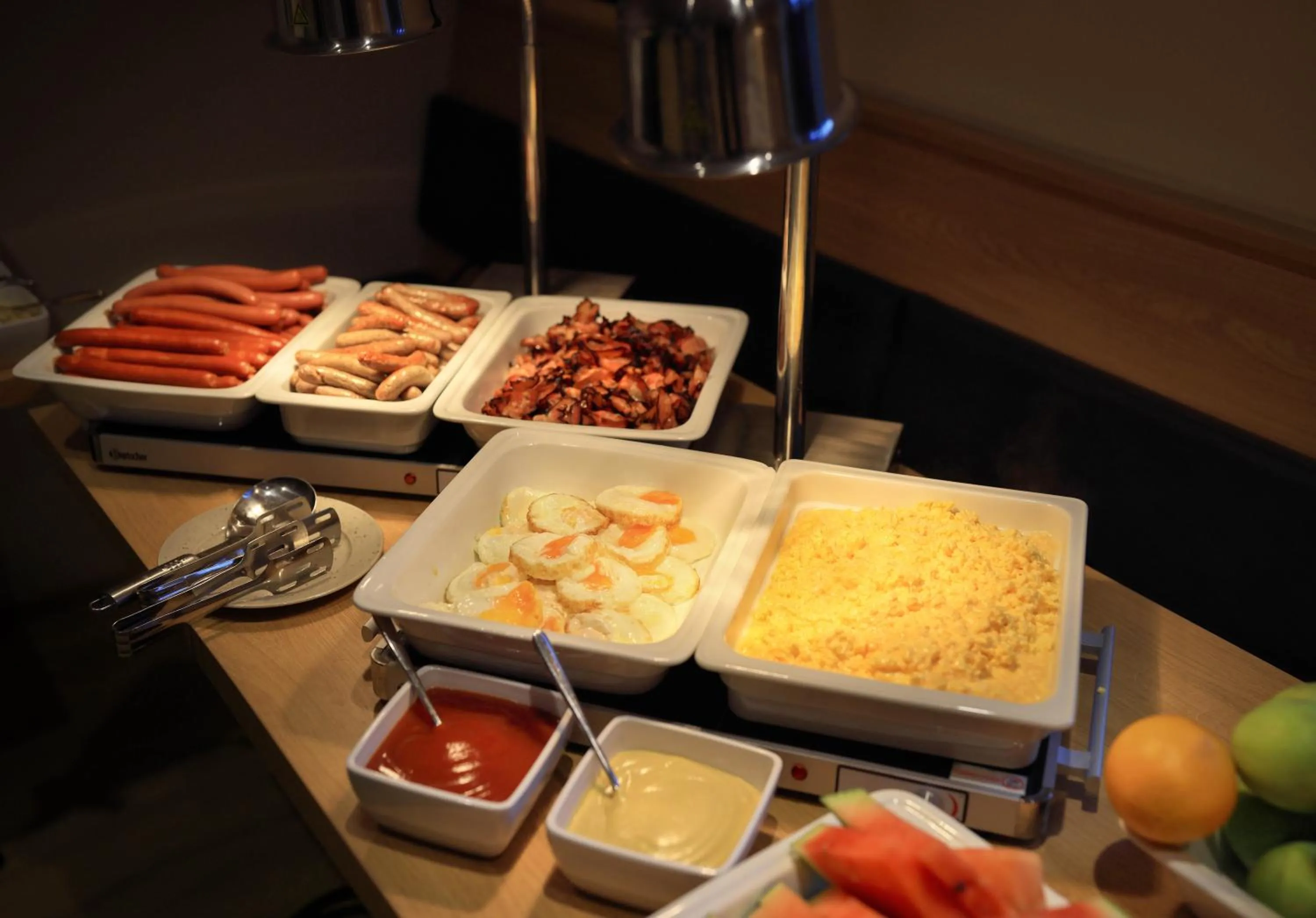 Buffet breakfast in Pivovar Rožmberk