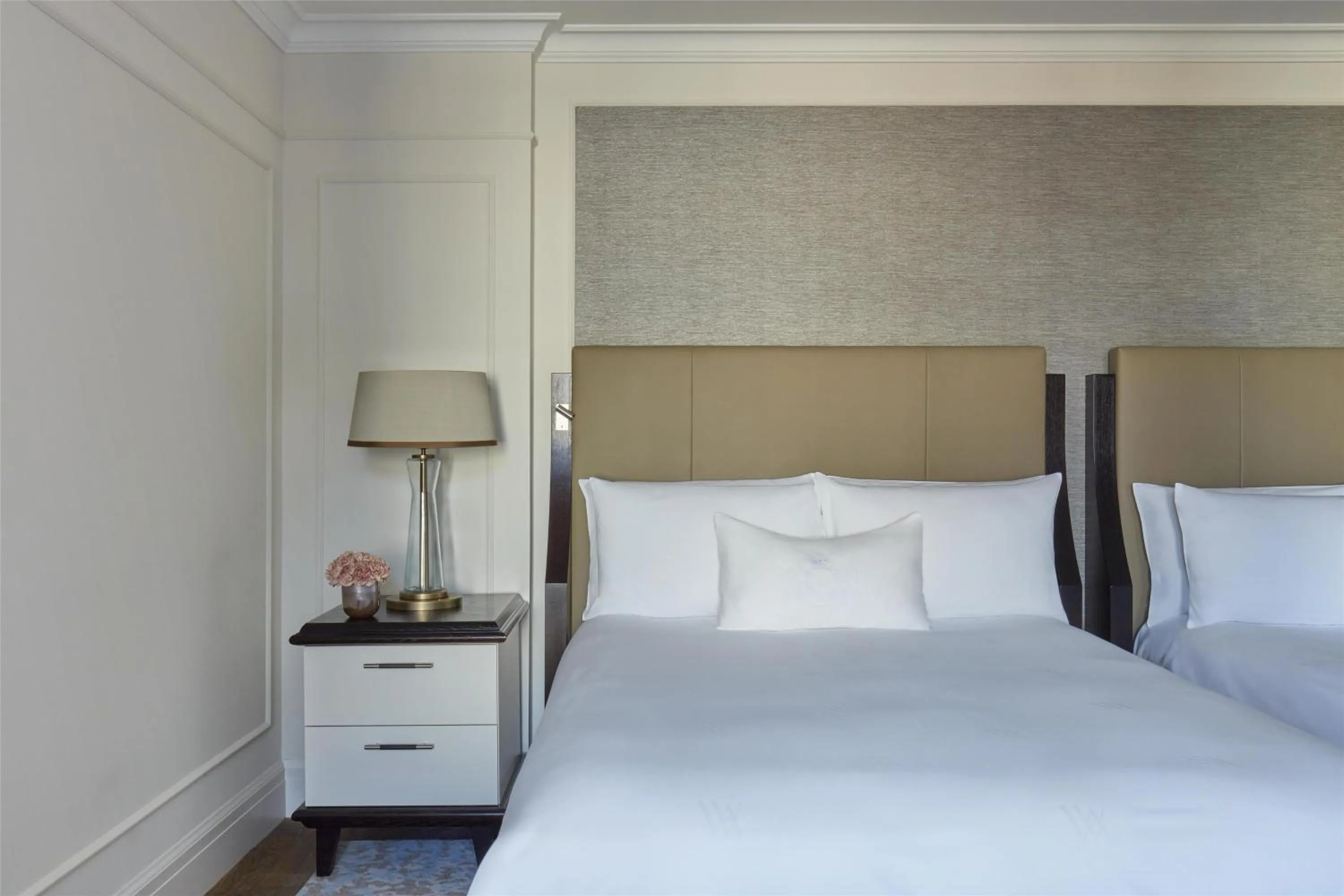 Bed in Waldorf Astoria Amsterdam