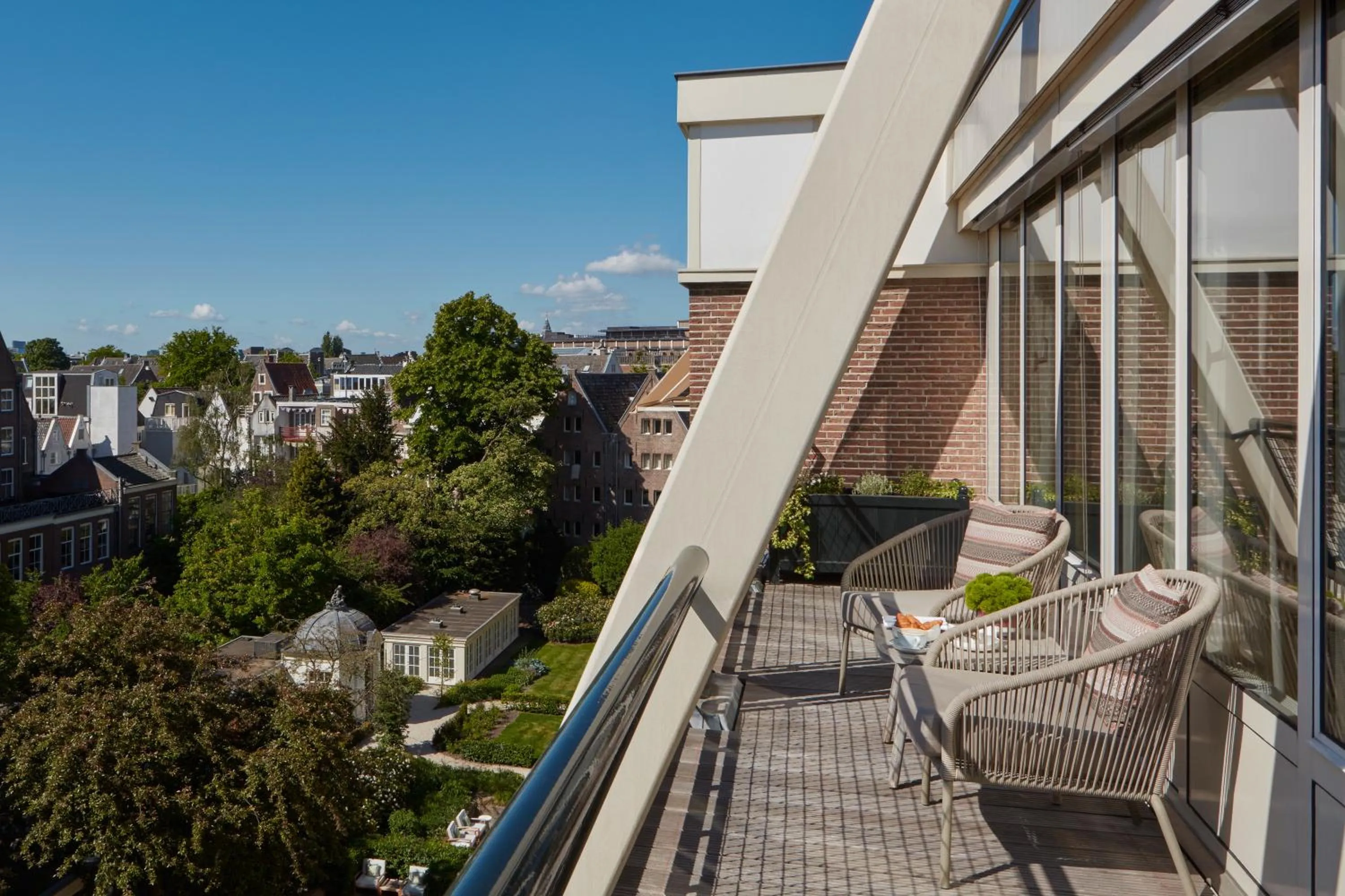 Balcony/Terrace in Waldorf Astoria Amsterdam
