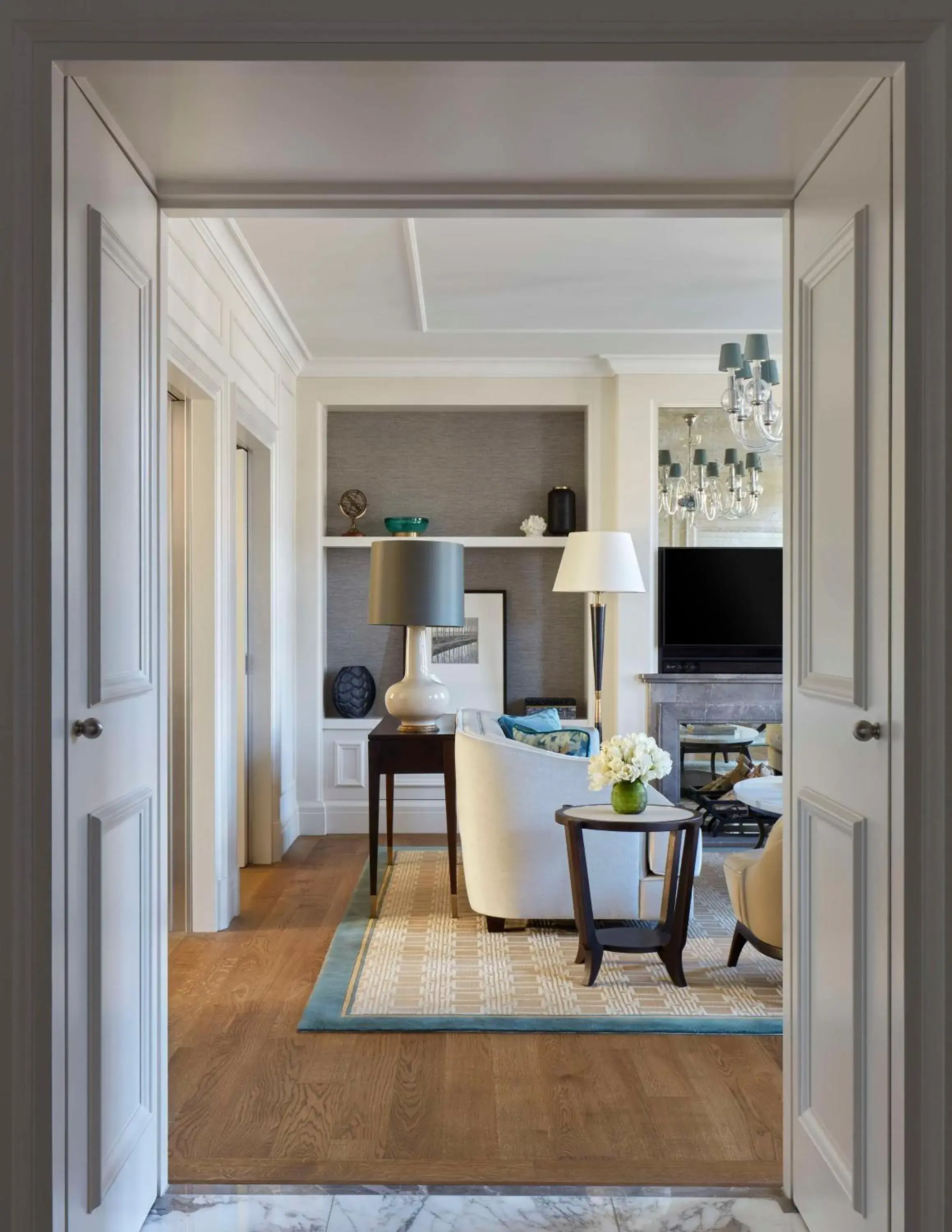 Living room in Waldorf Astoria Amsterdam Living room in Waldorf Astoria Amsterdam