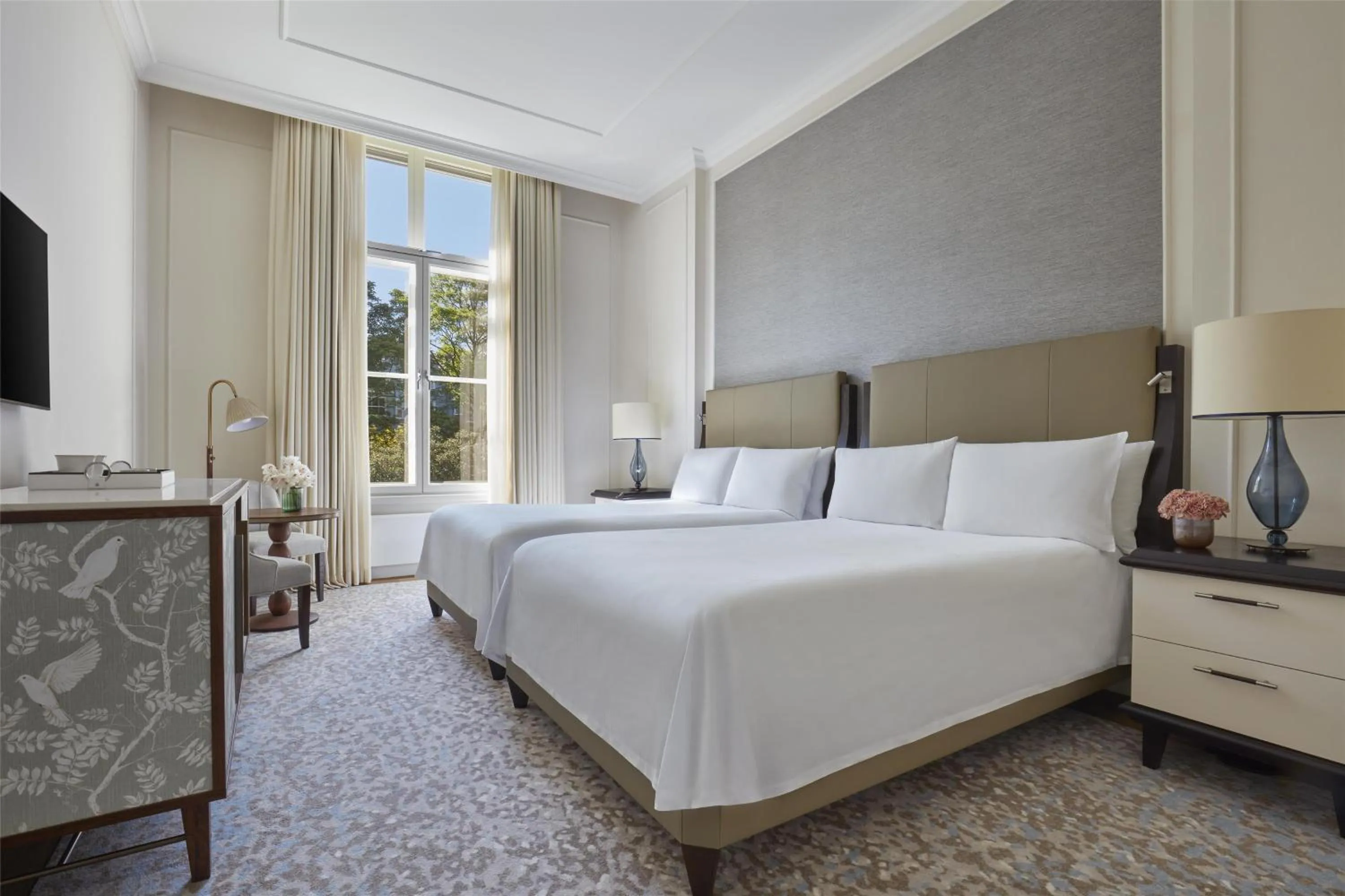 Bed in Waldorf Astoria Amsterdam