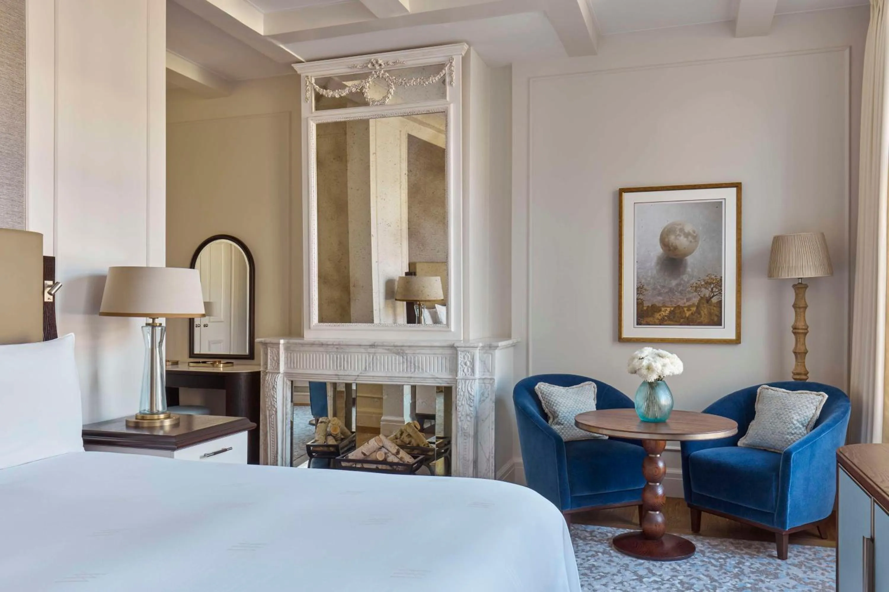 Bed in Waldorf Astoria Amsterdam