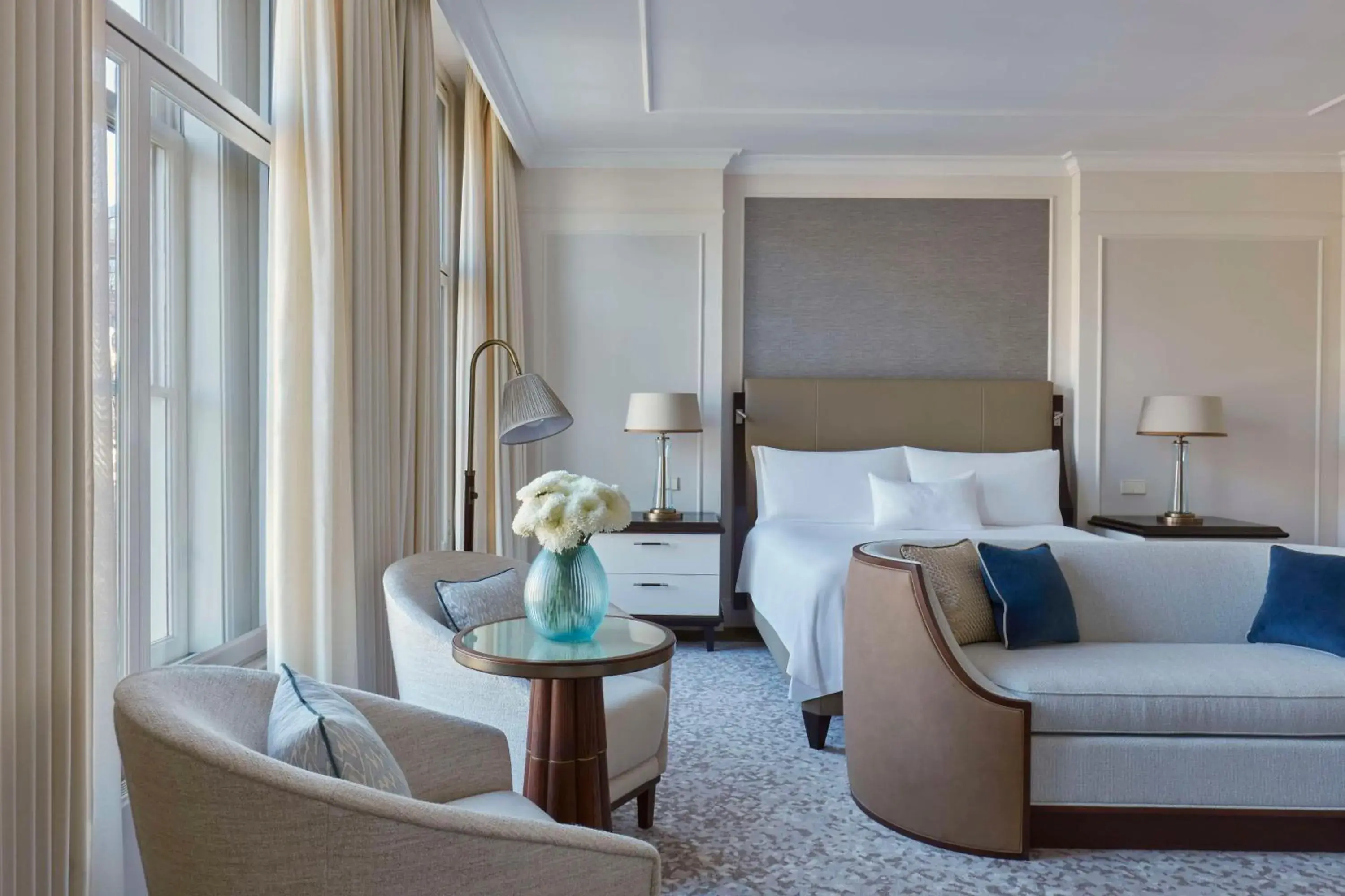 Living room in Waldorf Astoria Amsterdam Living room in Waldorf Astoria Amsterdam