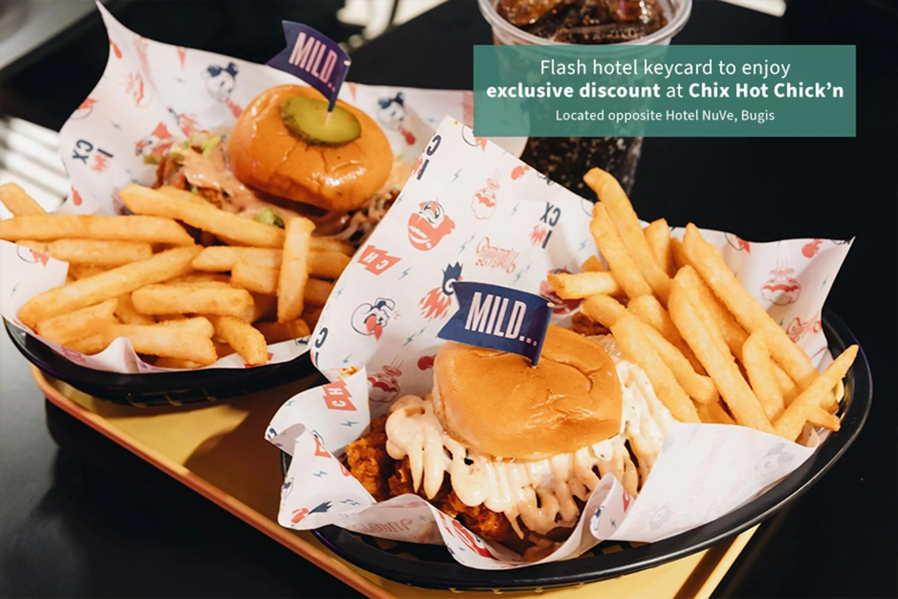 Restaurant/places to eat in Hotel NuVe