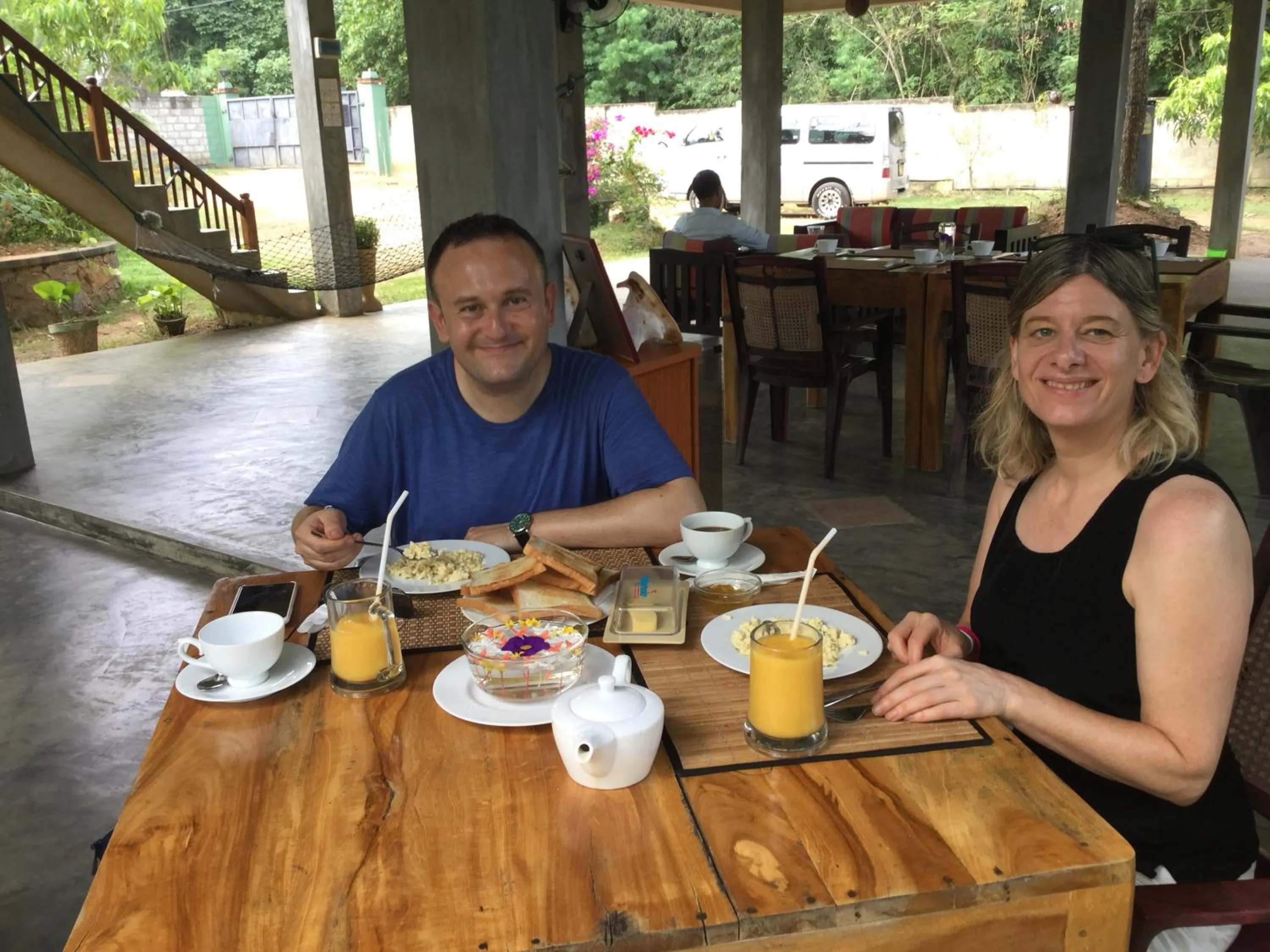 Continental breakfast in Tranquality Chalets