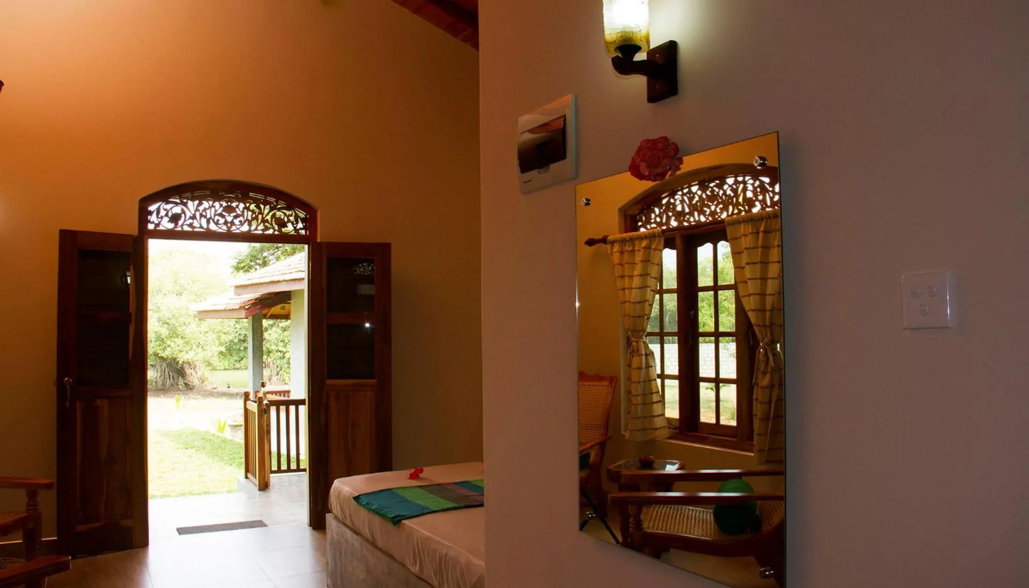 Bed in Tranquality Chalets