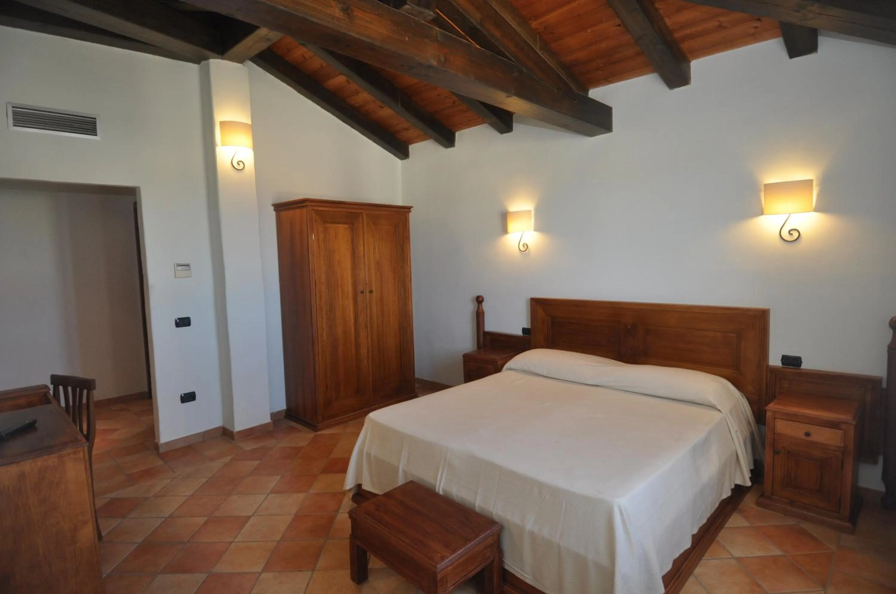 Decorative detail, Bed in Cala Luas Resort