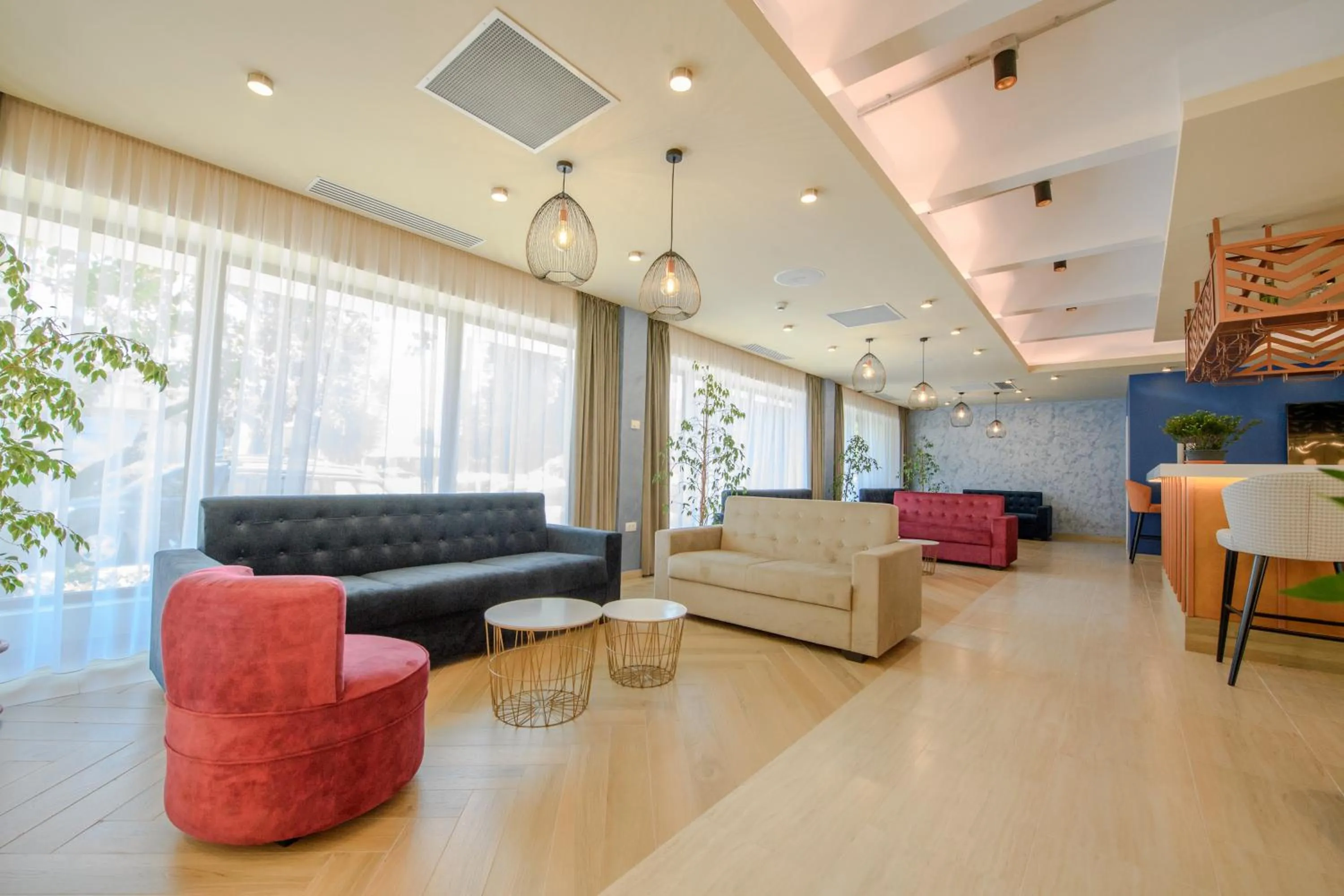Seating area in Hotel Piccadilly