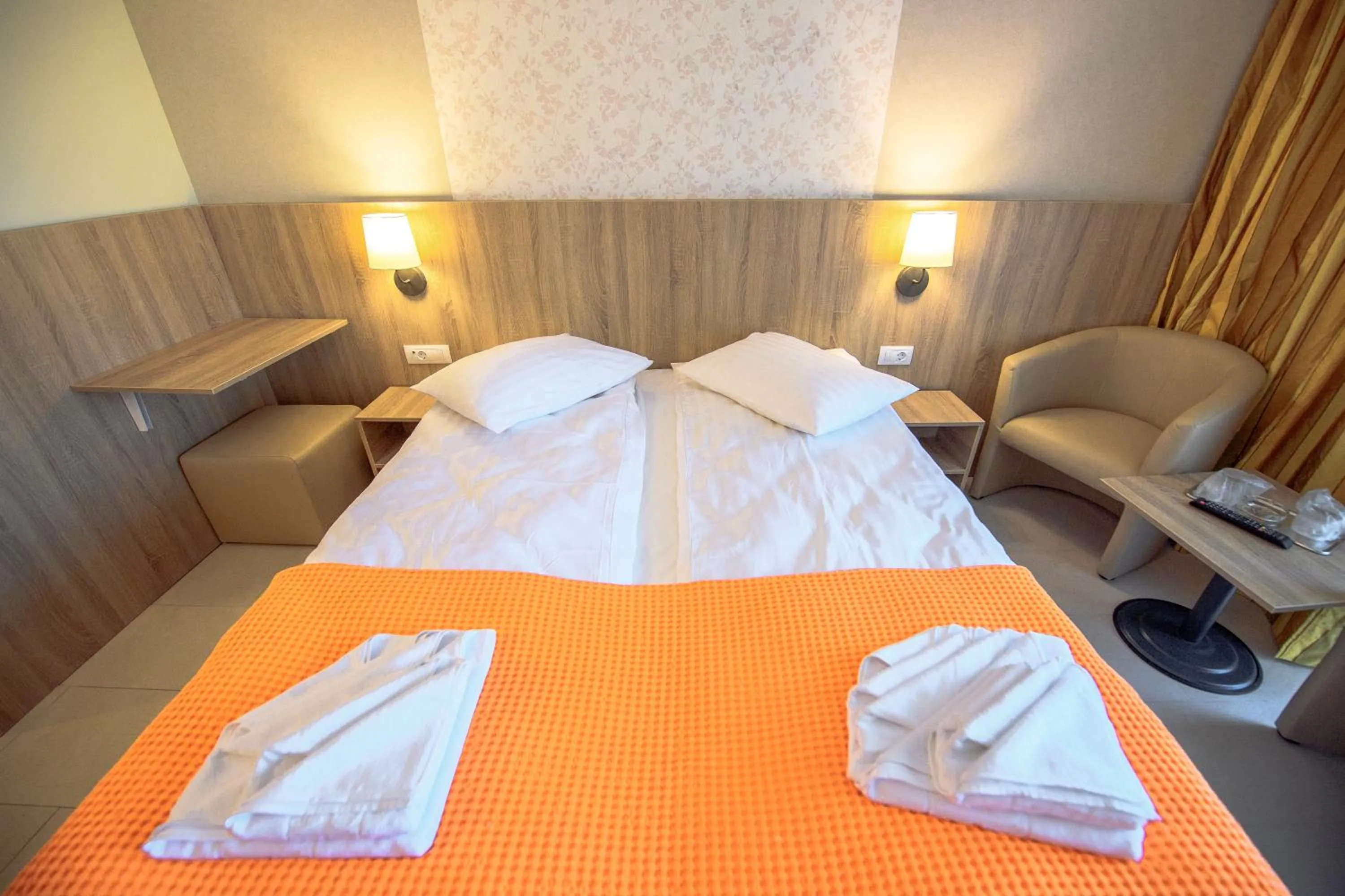 Bed in Hotel Piccadilly