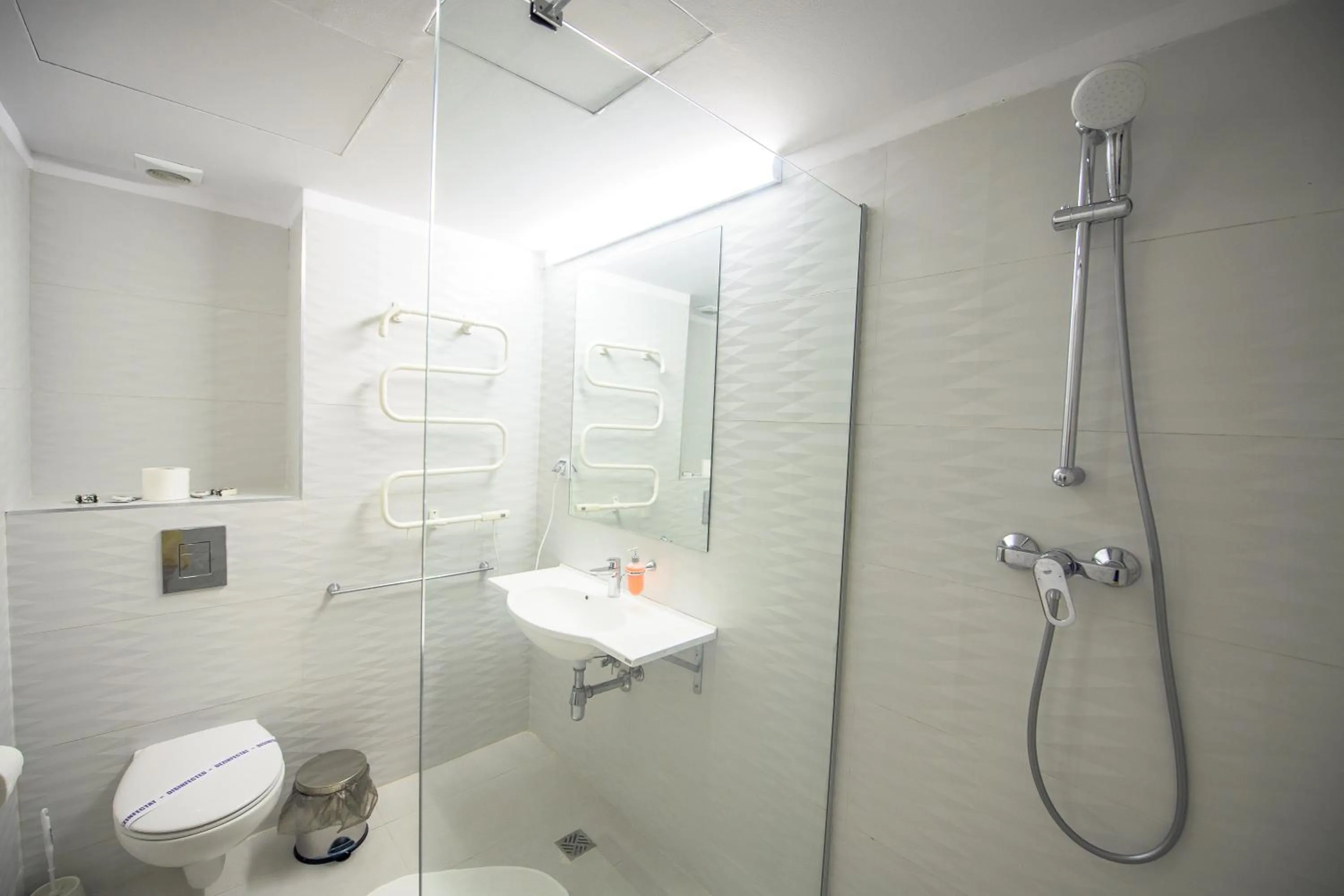 Shower in Hotel Piccadilly