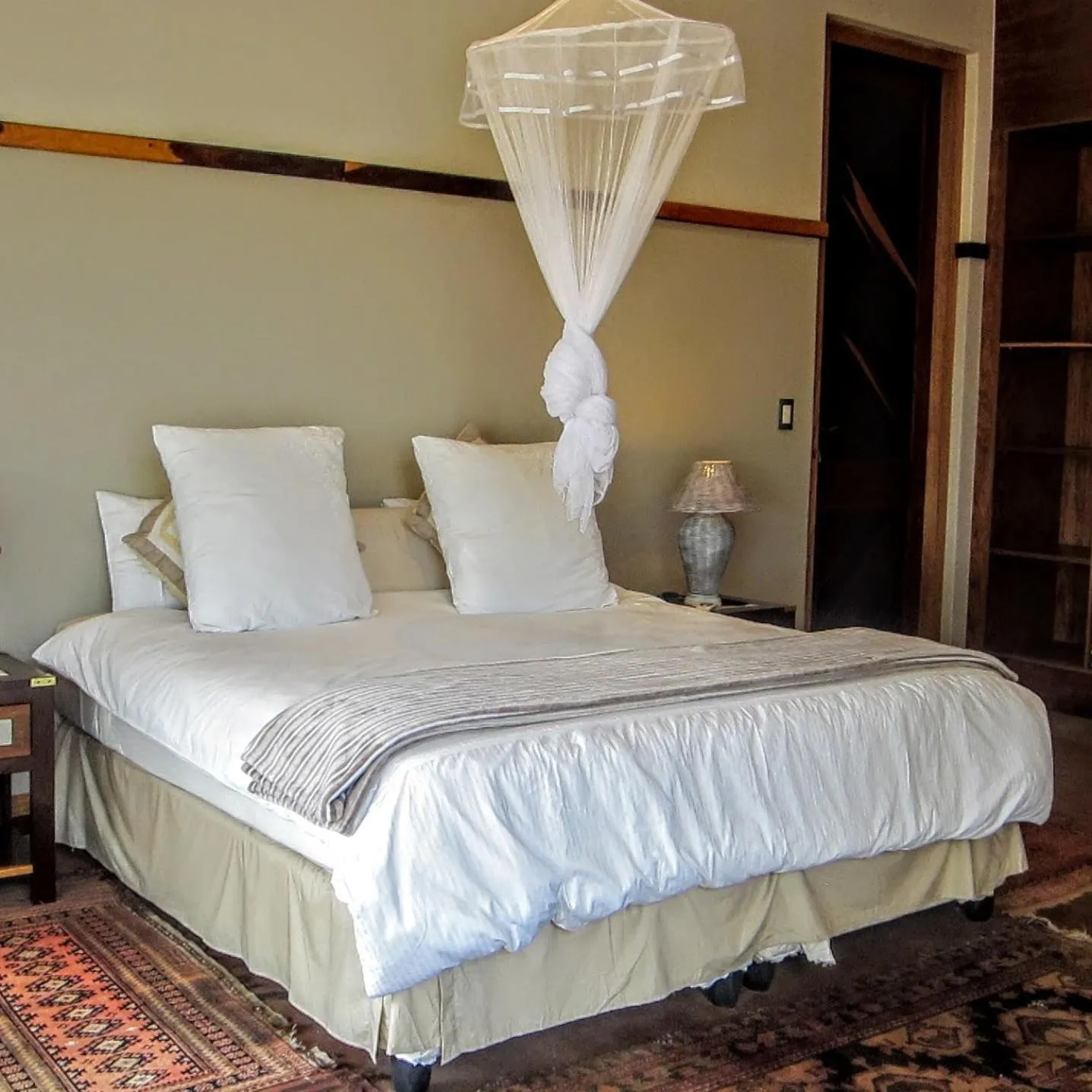Bed in Chumbi Bush House