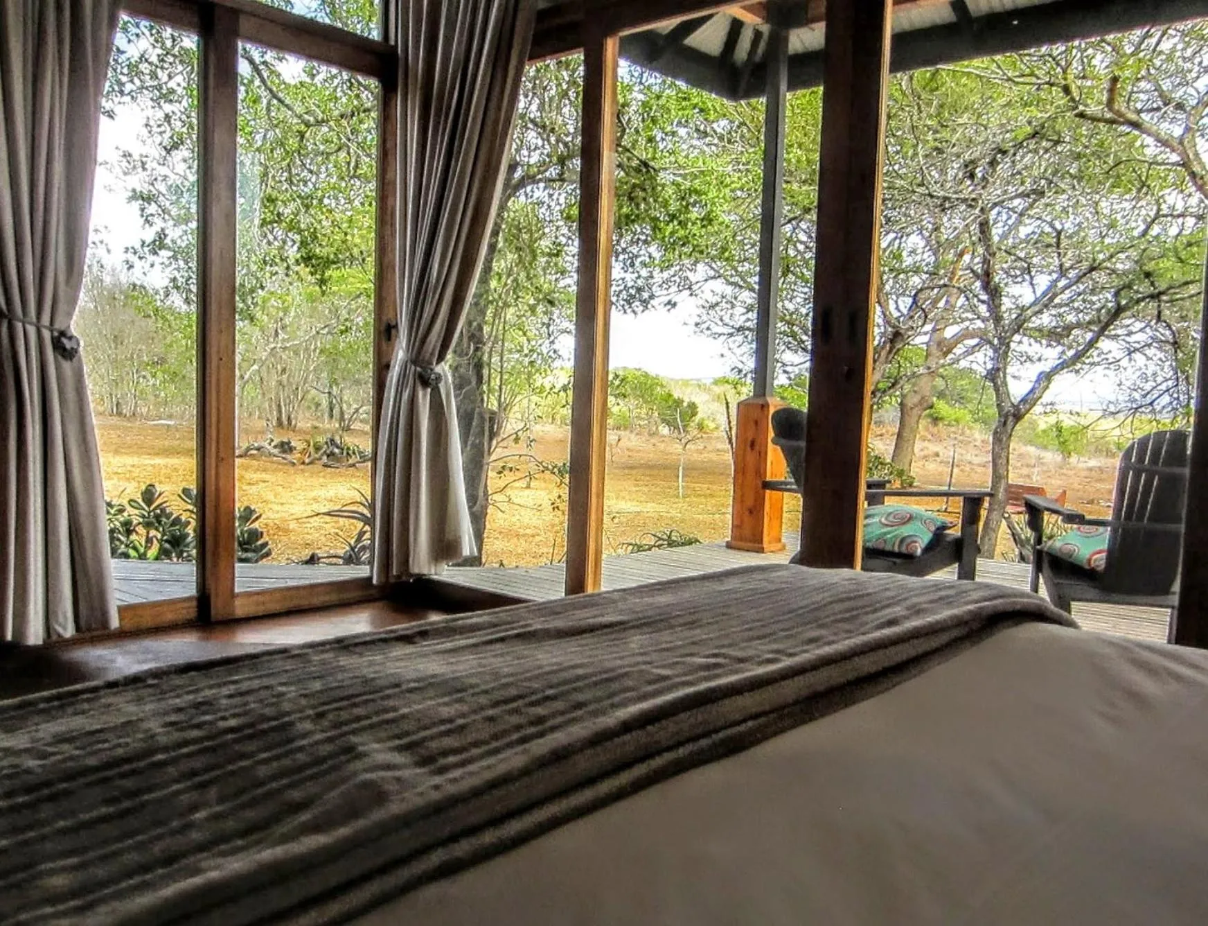 Bed in Chumbi Bush House
