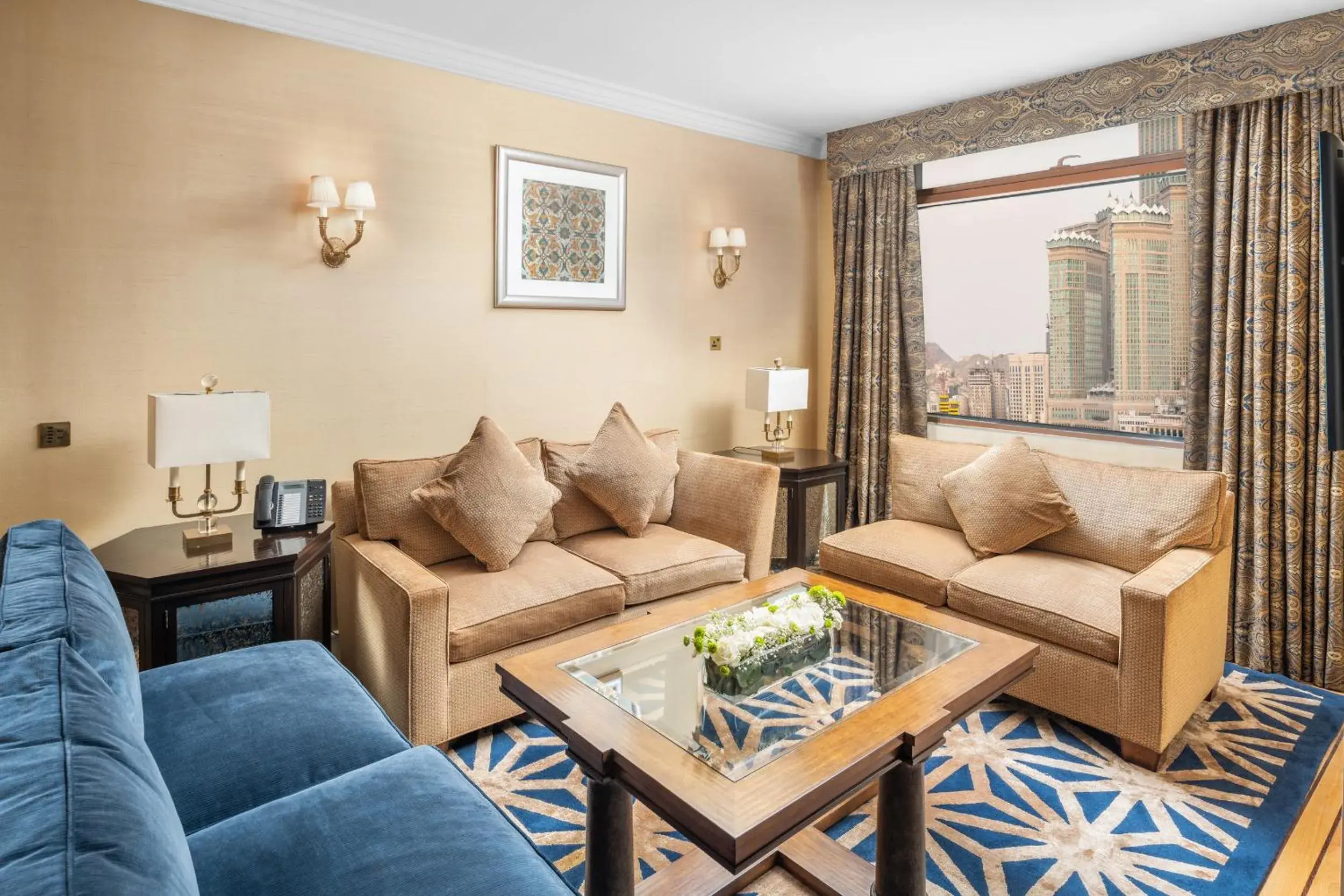 Living room in Anjum Makkah Hotel Living room in Anjum Makkah Hotel