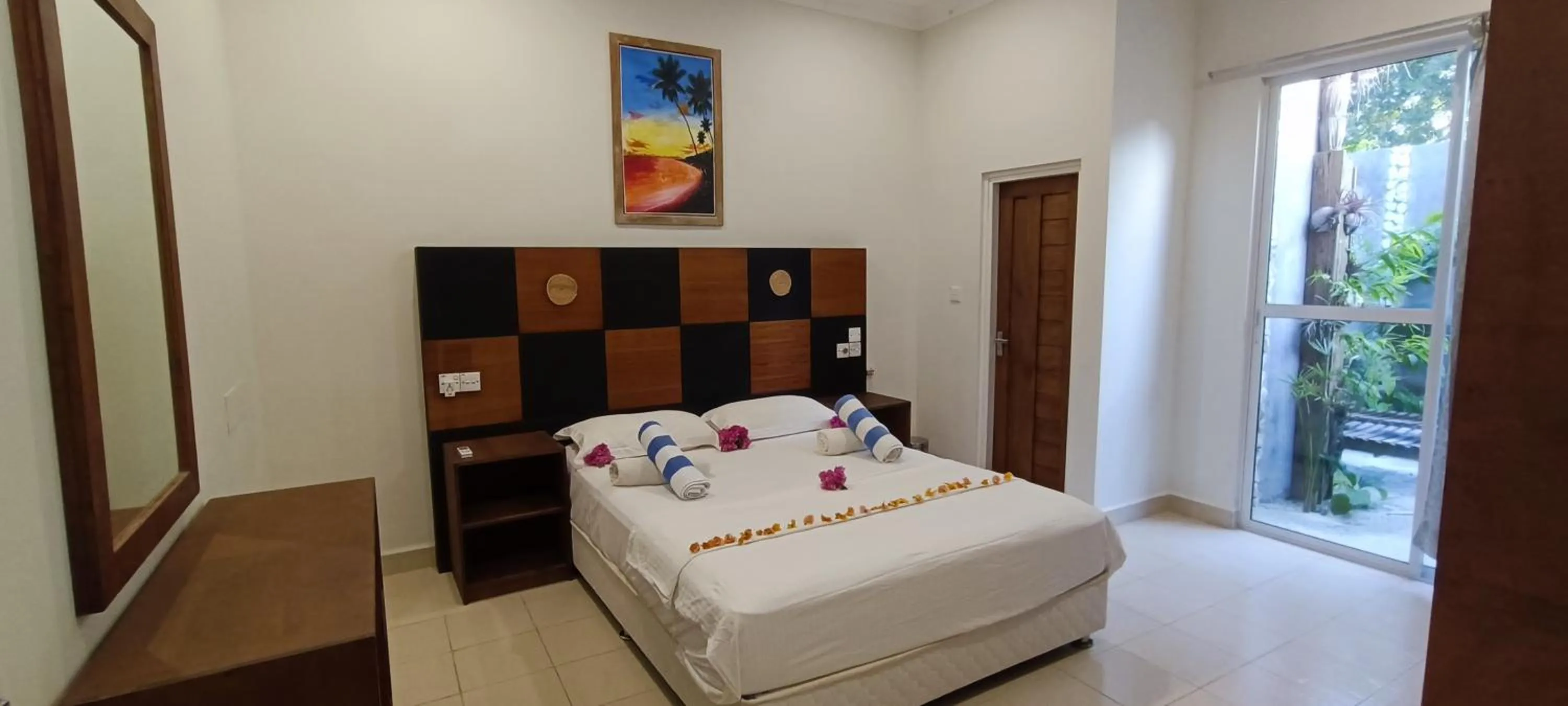 Bed in Ras Rana Lodge