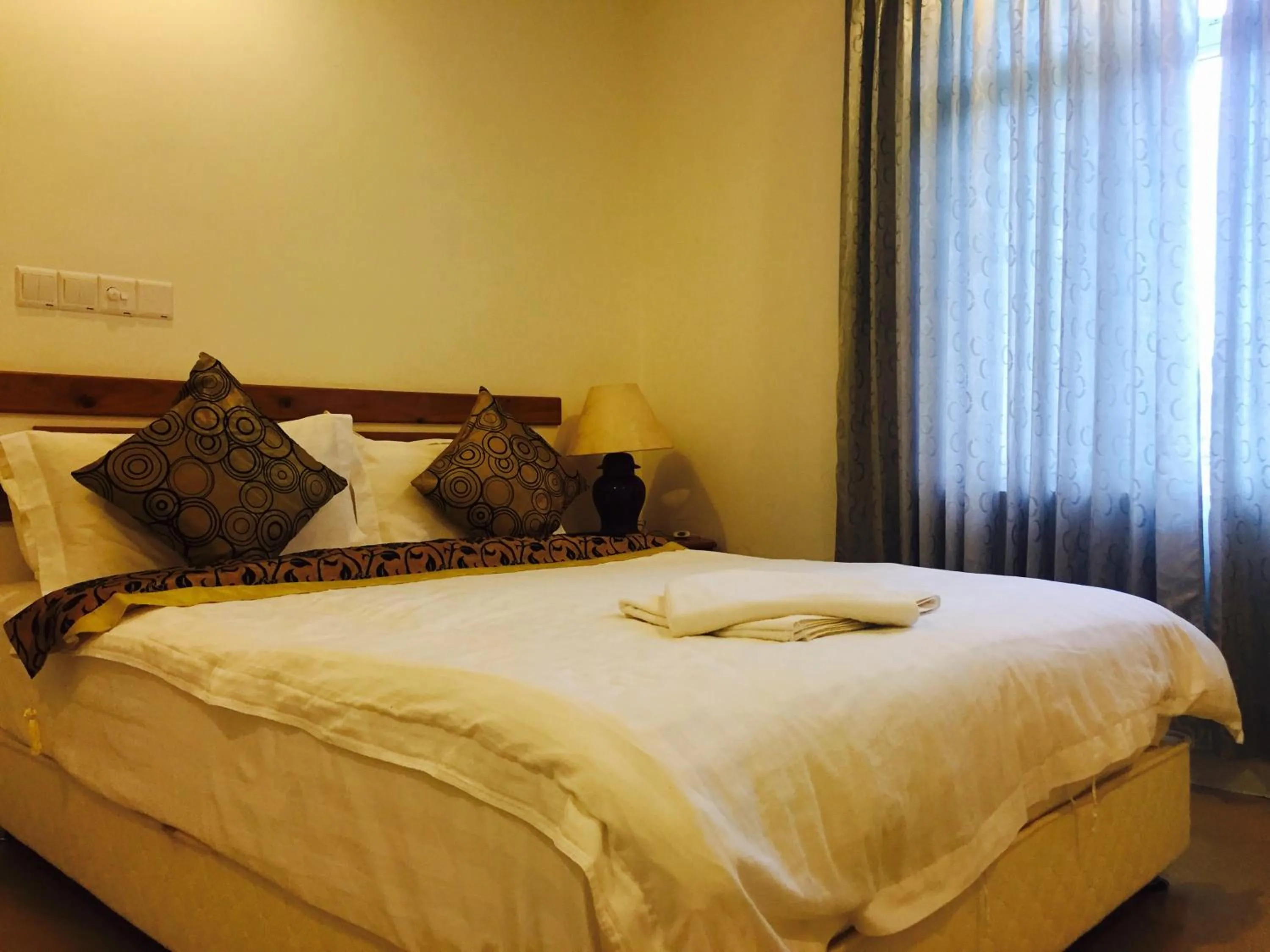 Bed in Ras Rana Lodge