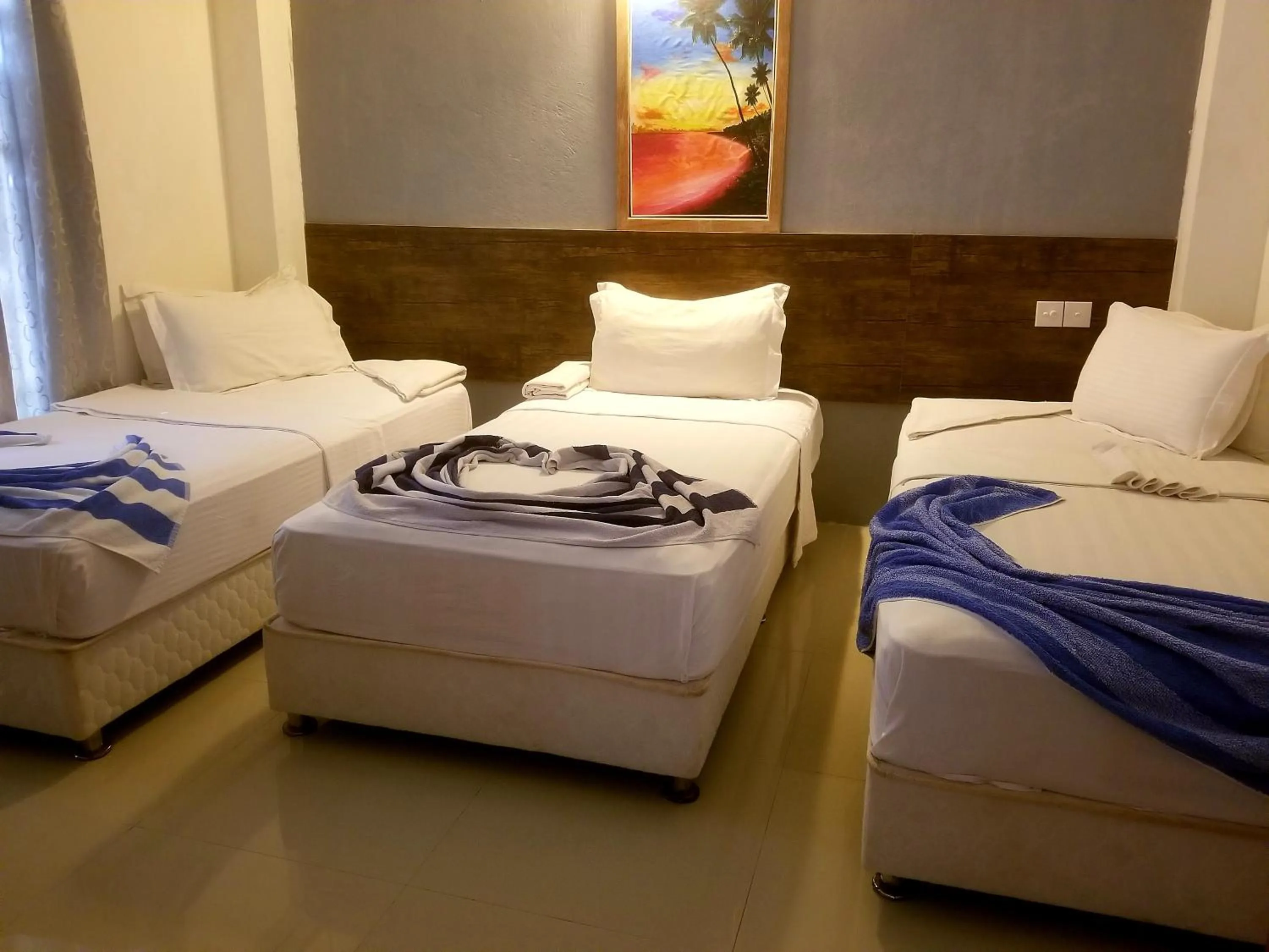 Bed in Ras Rana Lodge