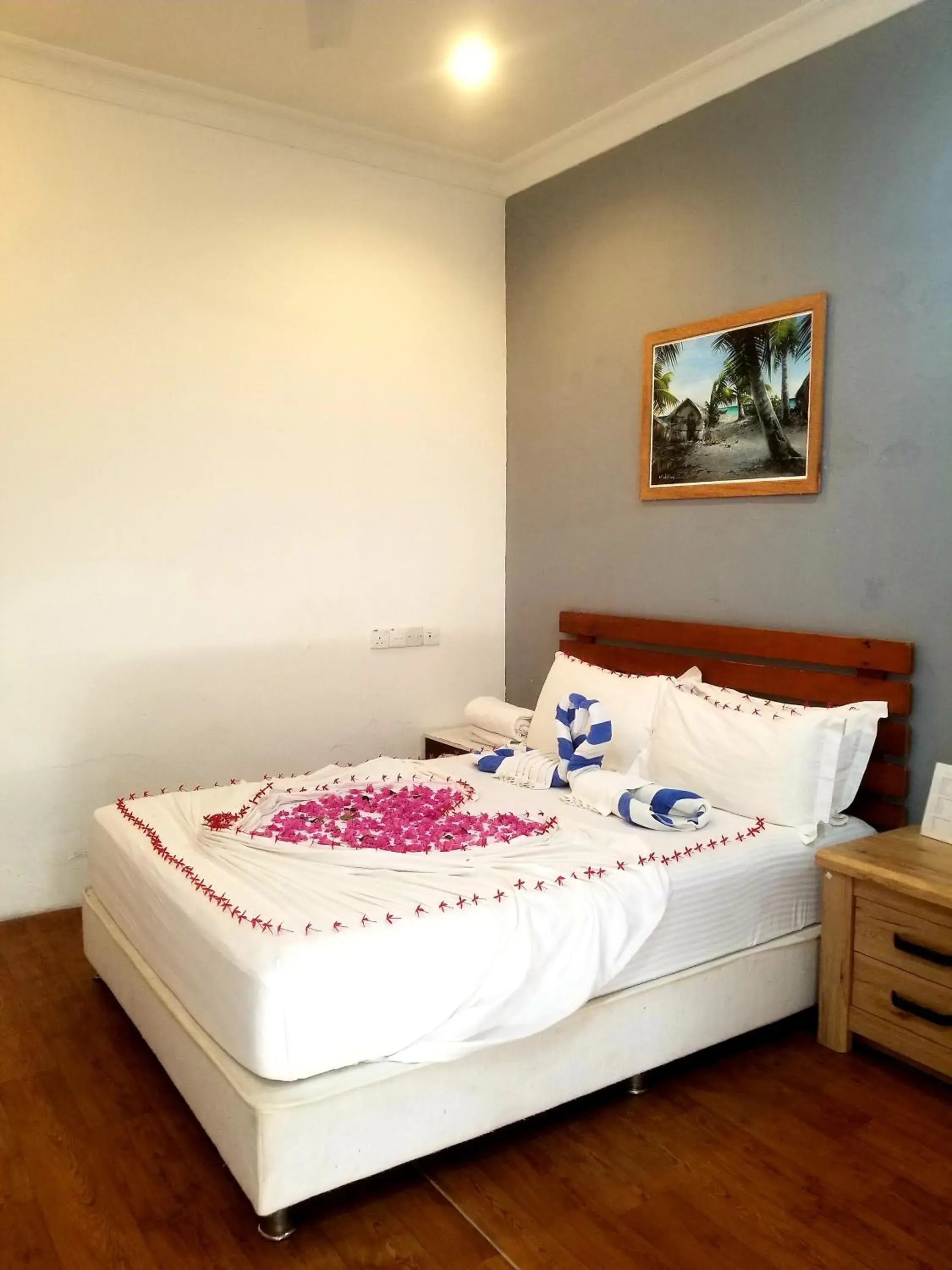 Bed in Ras Rana Lodge Bed in Ras Rana Lodge