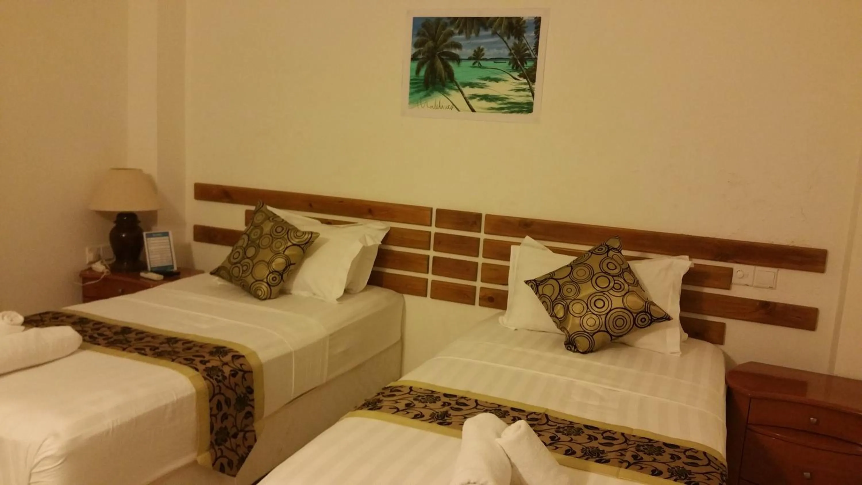 Bed in Ras Rana Lodge
