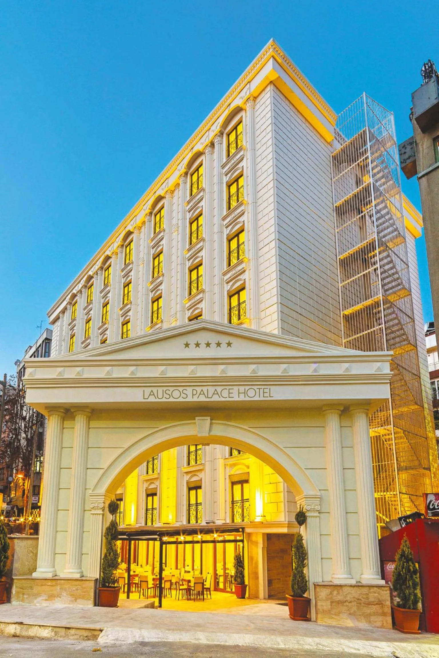 Facade/entrance in Lausos Palace Hotel Şişli