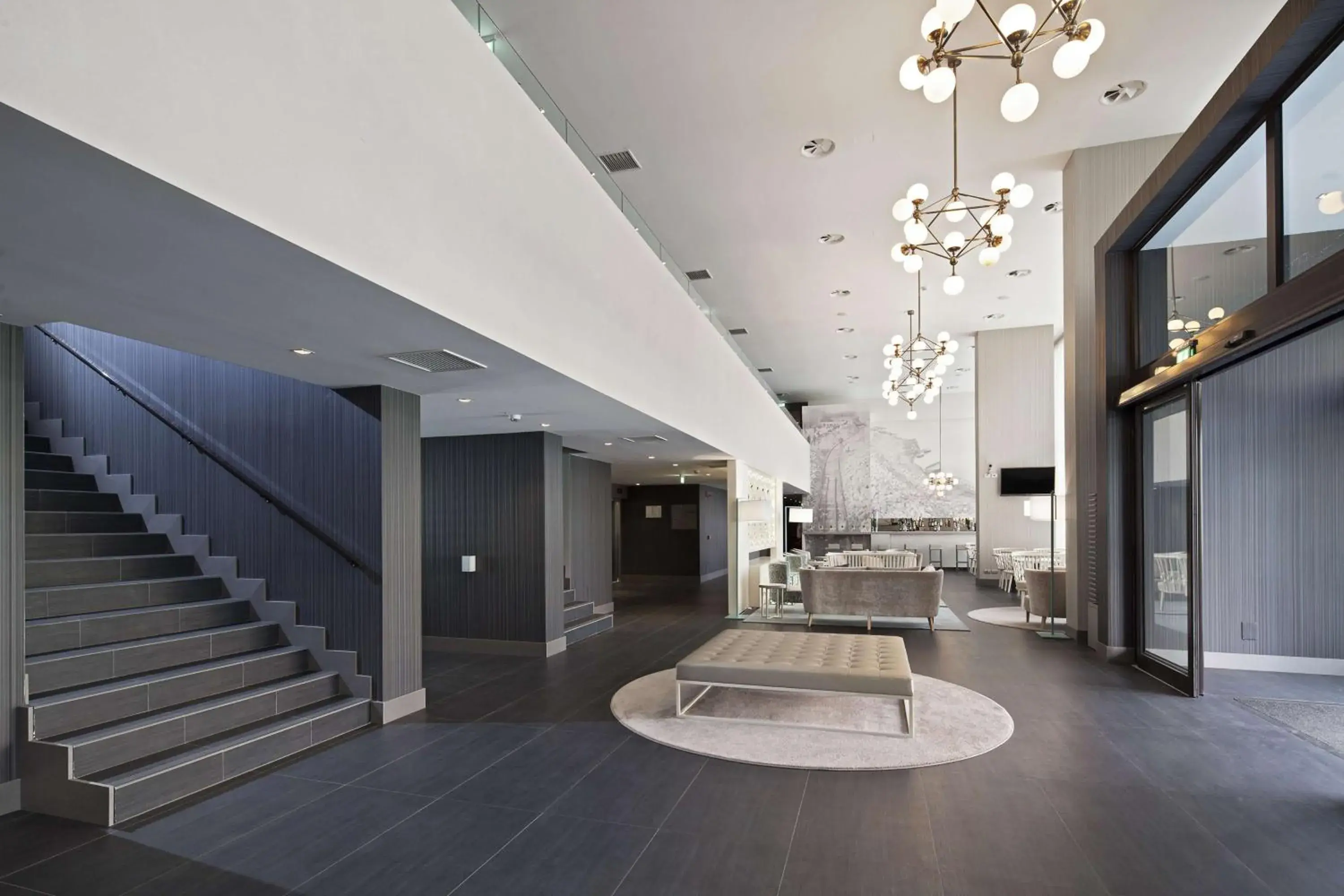 Lobby or reception in NH Parma Lobby or reception in NH Parma