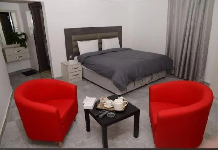 Bed in Salmiya Grand Hotel