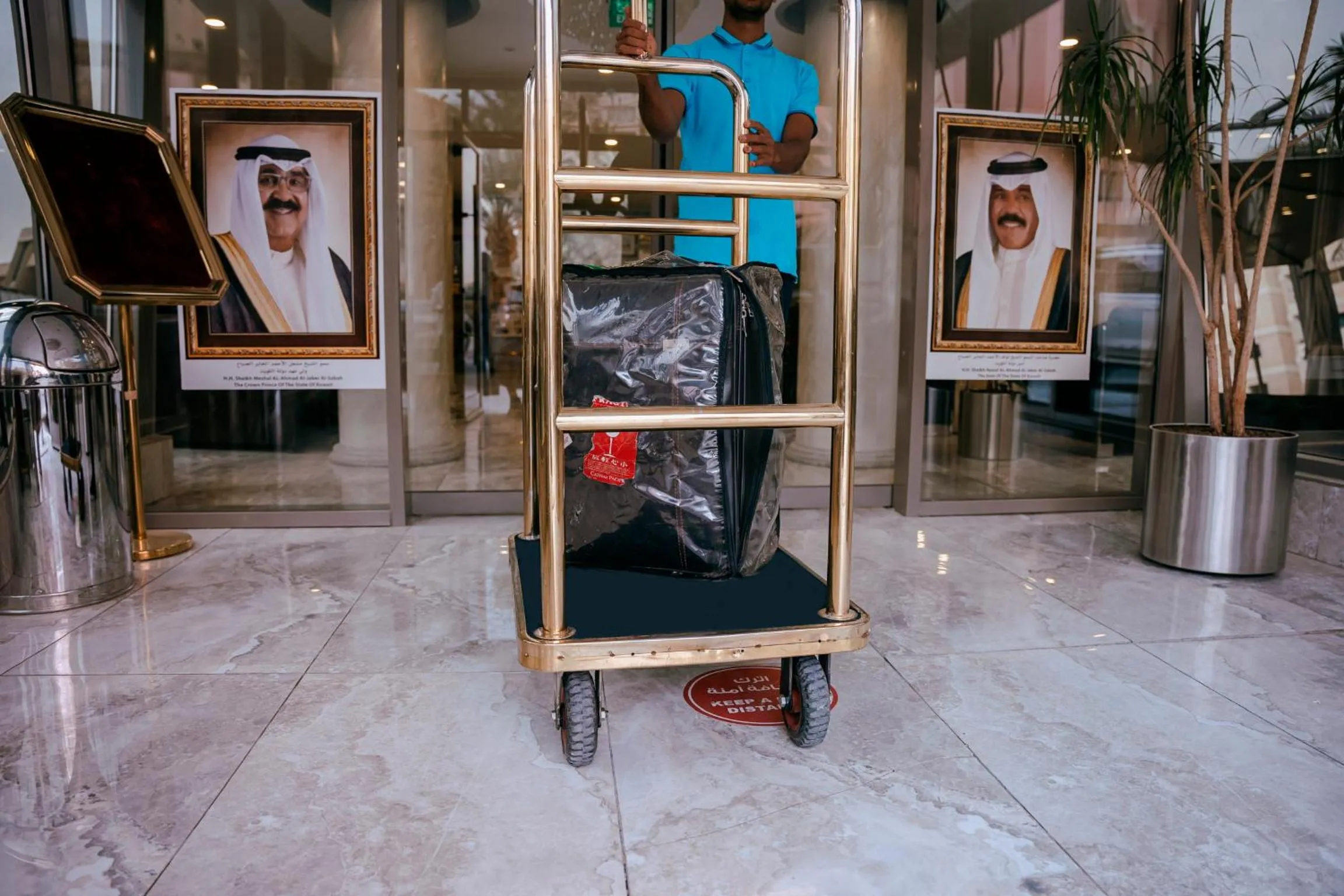 Staff in Salmiya Grand Hotel