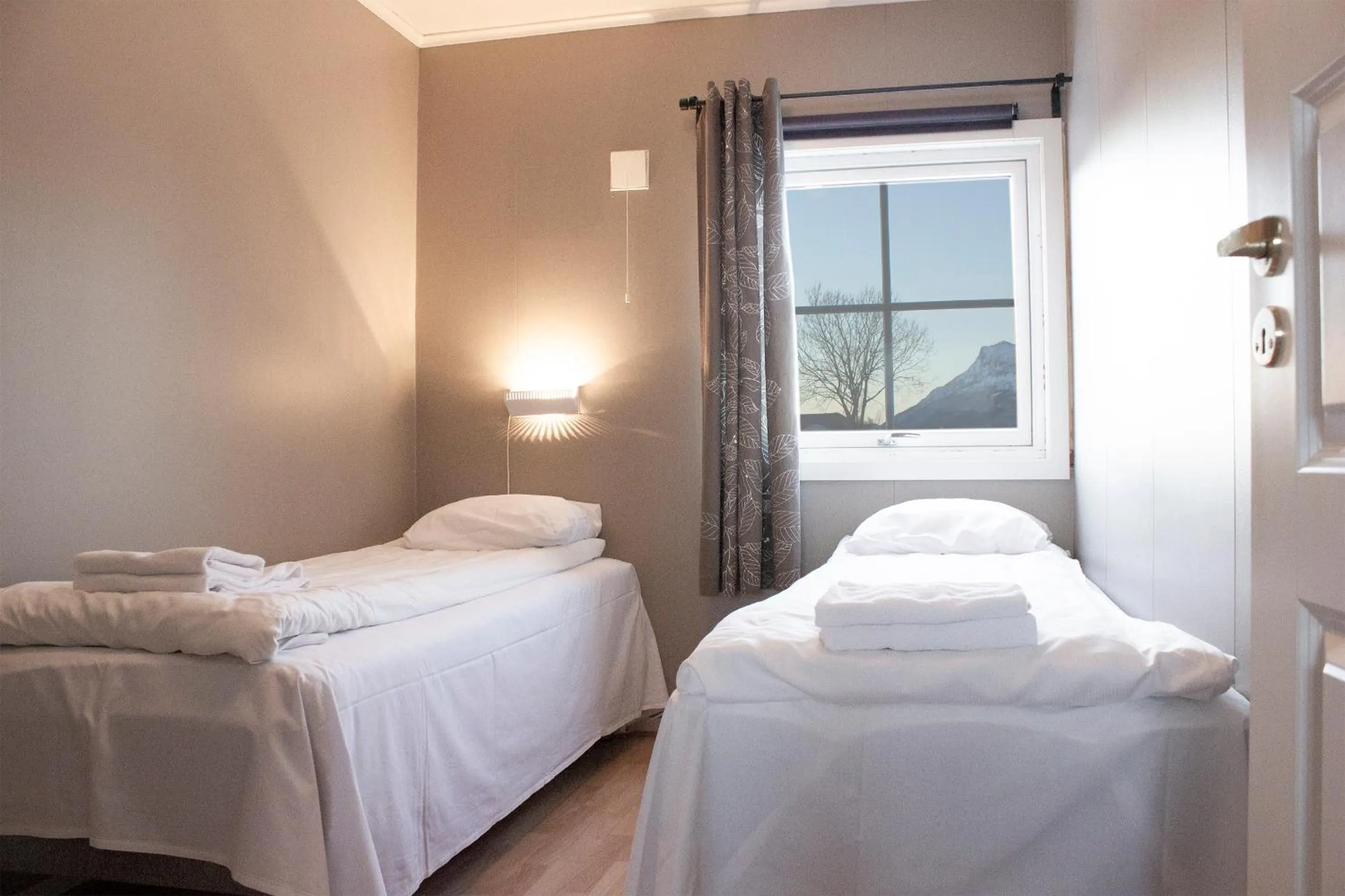 Bed in Topcamp Havblikk - Helgeland