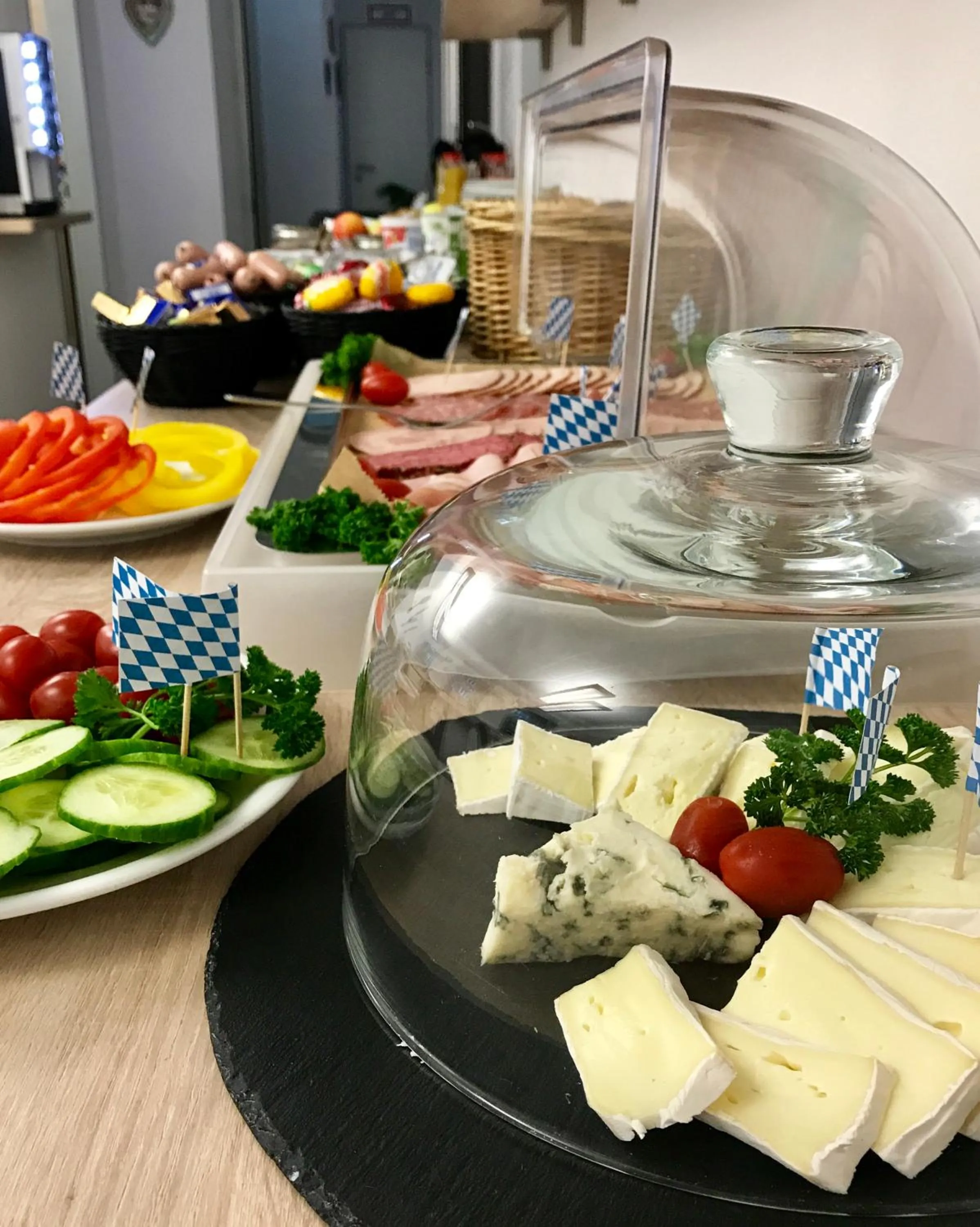 Continental breakfast in CREO Munich City