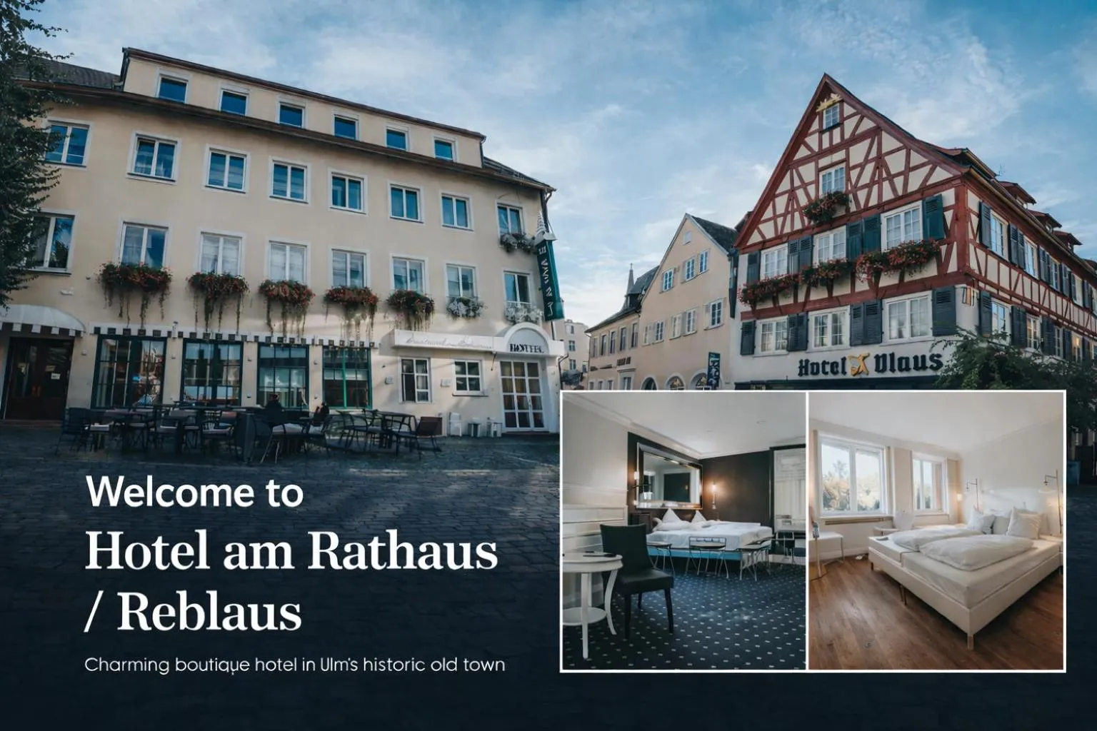 Property building, Bed in Boutique Hotel am Rathaus - Reblaus