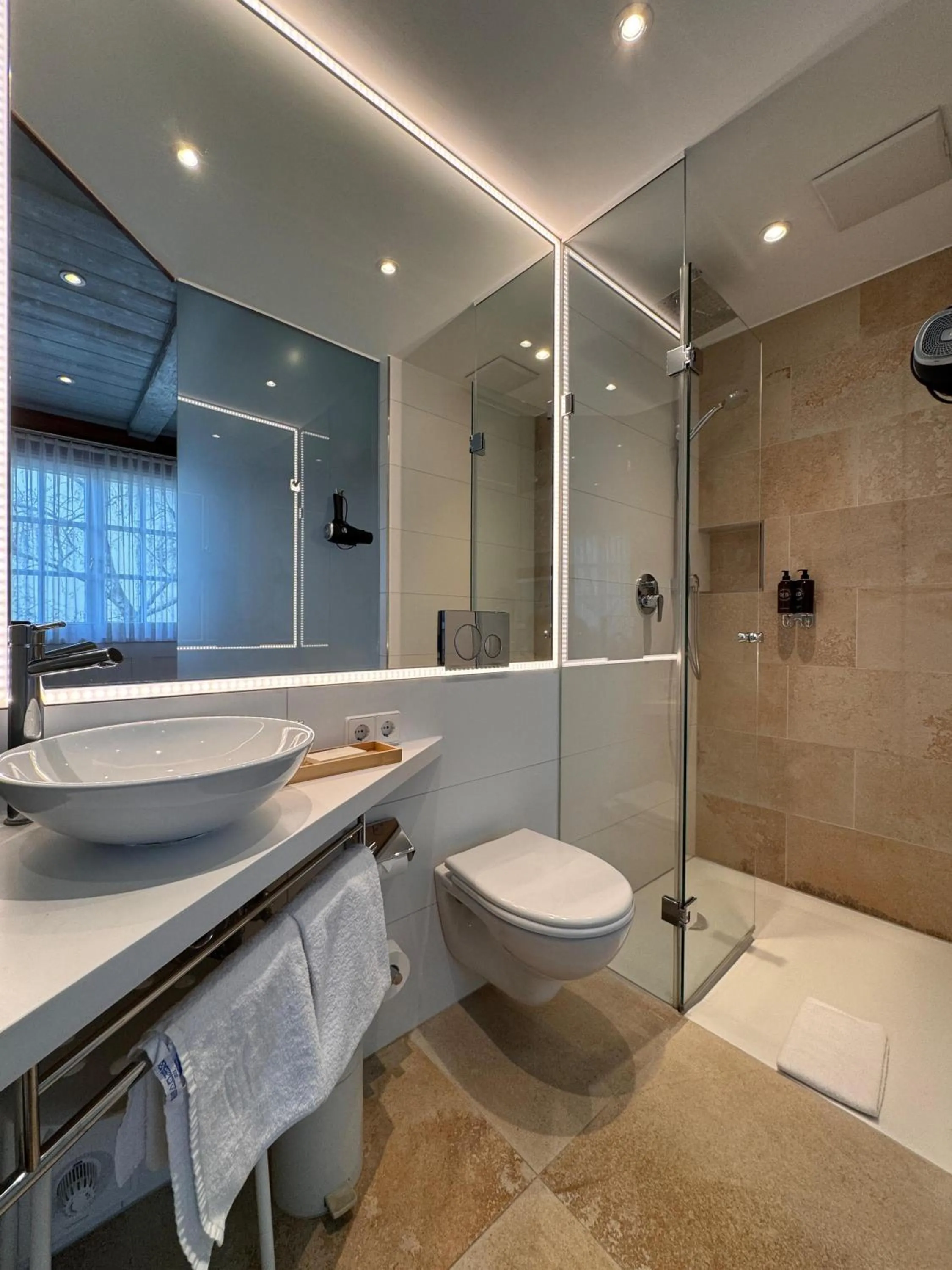 Shower in Boutique Hotel am Rathaus - Reblaus