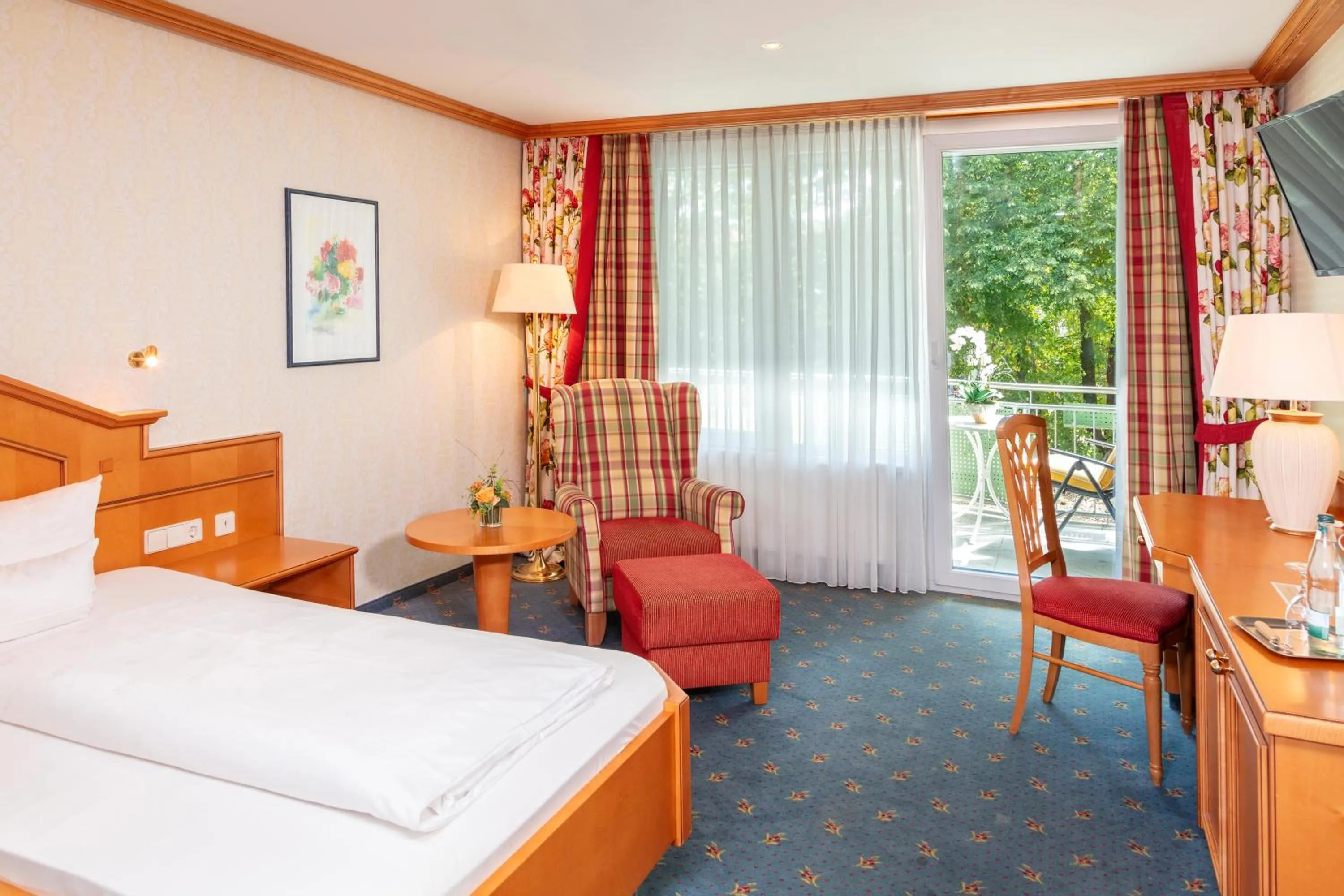 Photo of the whole room, Bed in Parkhotel an der Therme