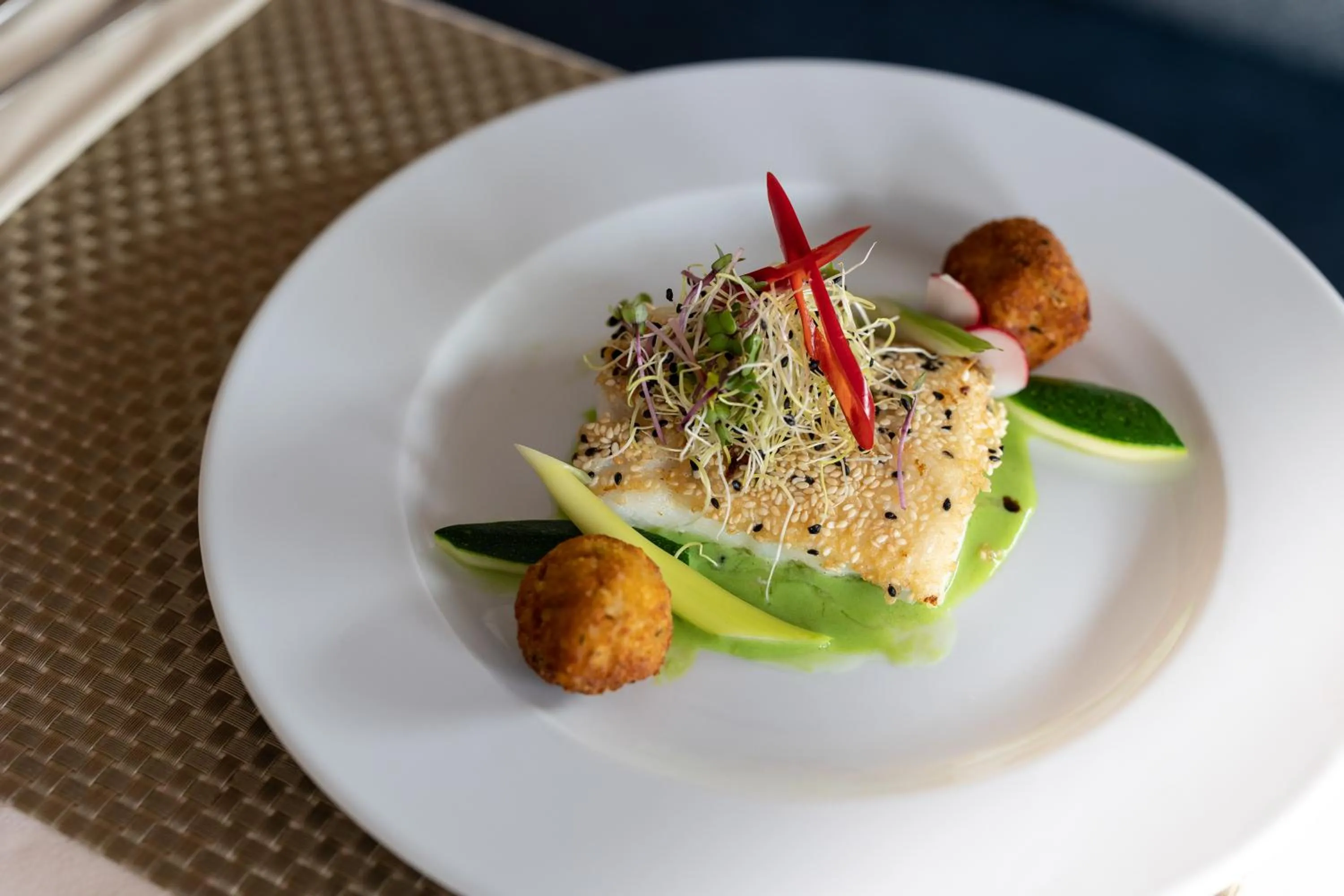 Restaurant/places to eat in Parkhotel an der Therme