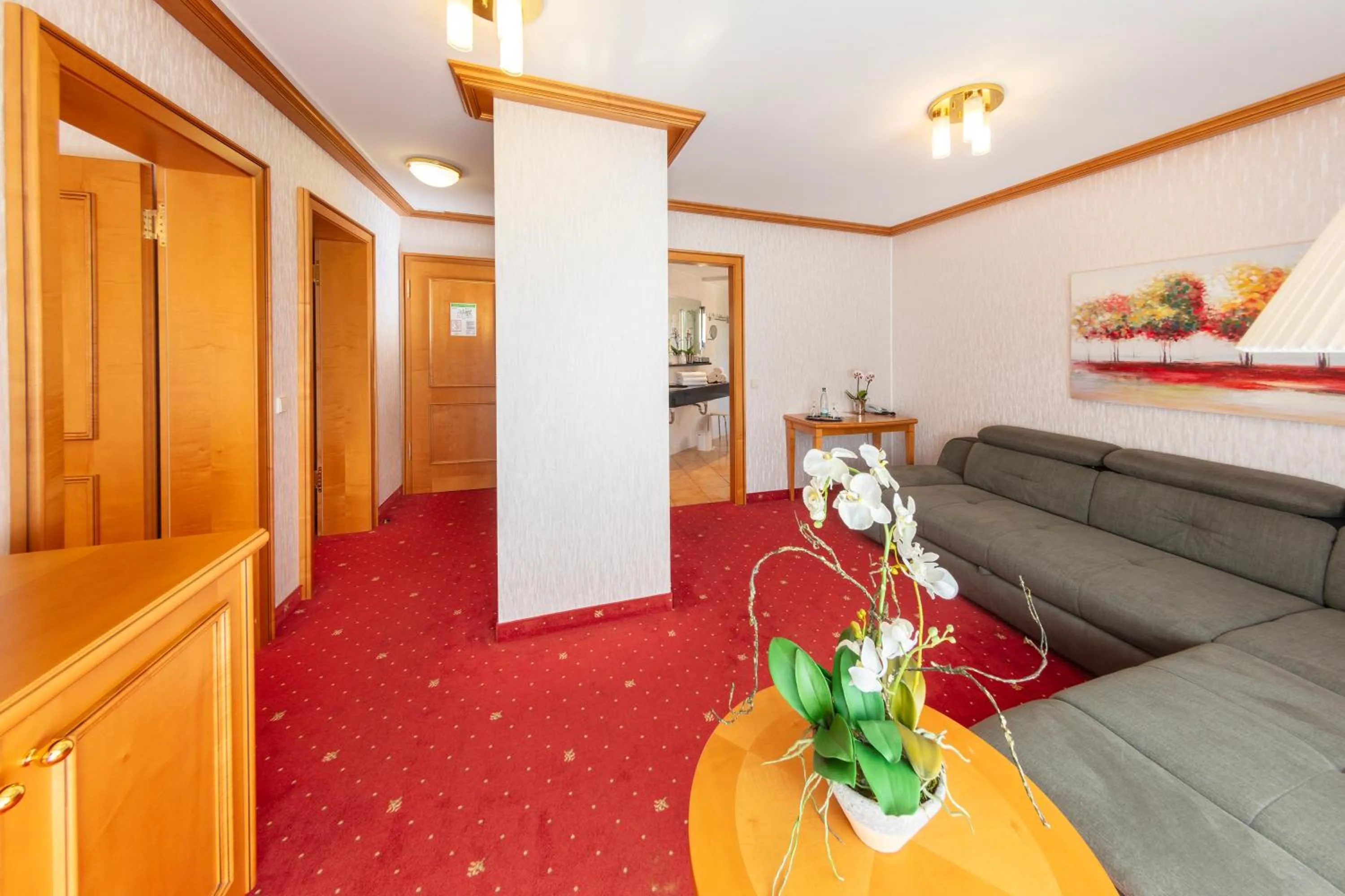 Living room in Parkhotel an der Therme