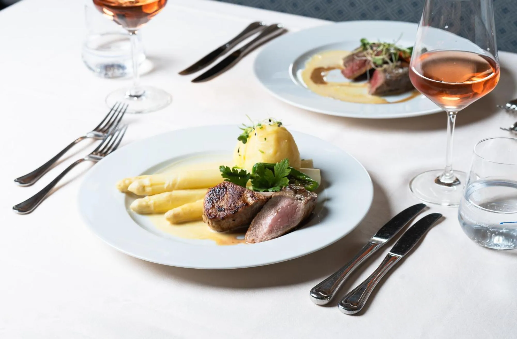 Dinner in Parkhotel an der Therme