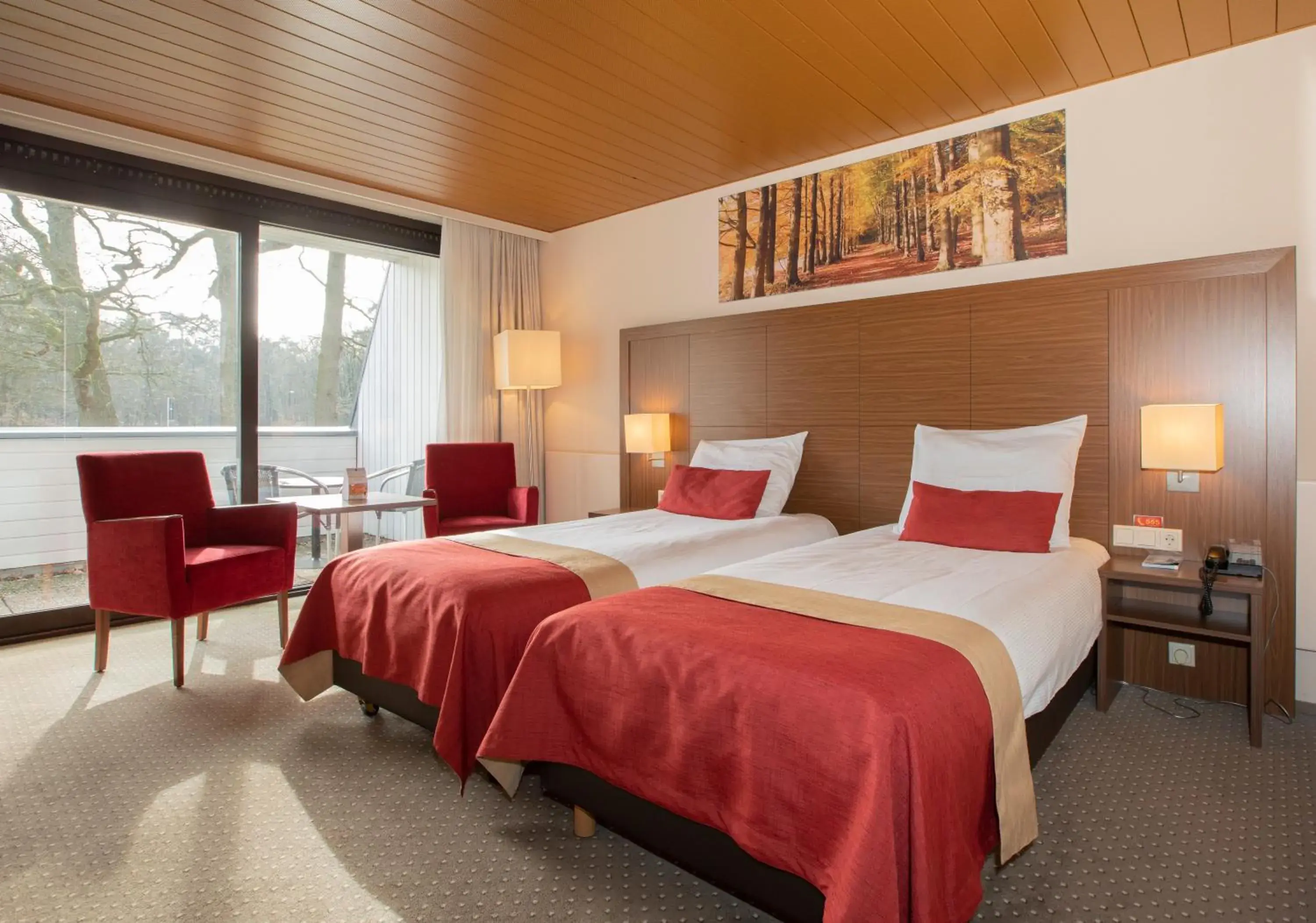 Double Room with Balcony in Fletcher Hotel-Restaurant Wolfheze Double Room with Balcony in Fletcher Hotel-Restaurant Wolfheze