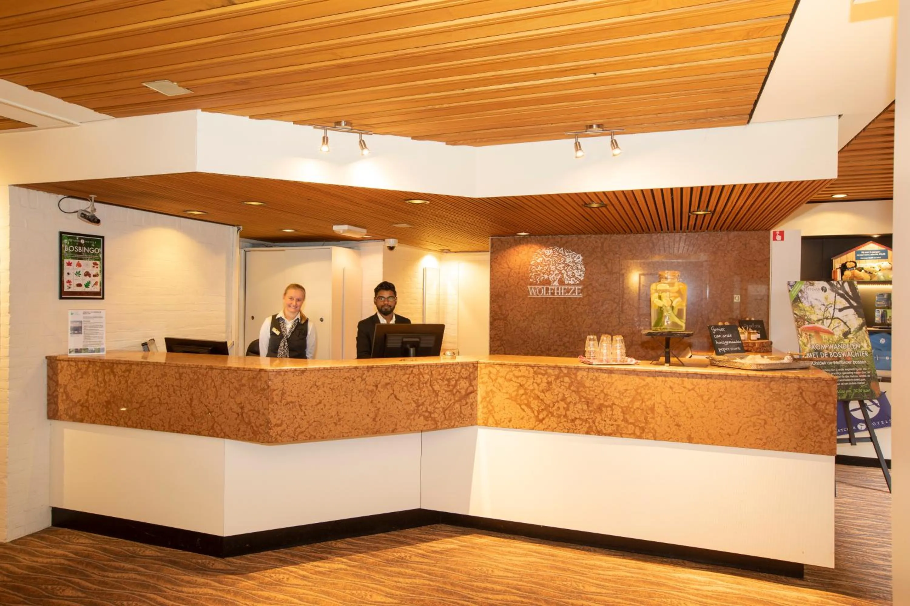 Lobby or reception in Fletcher Hotel-Restaurant Wolfheze