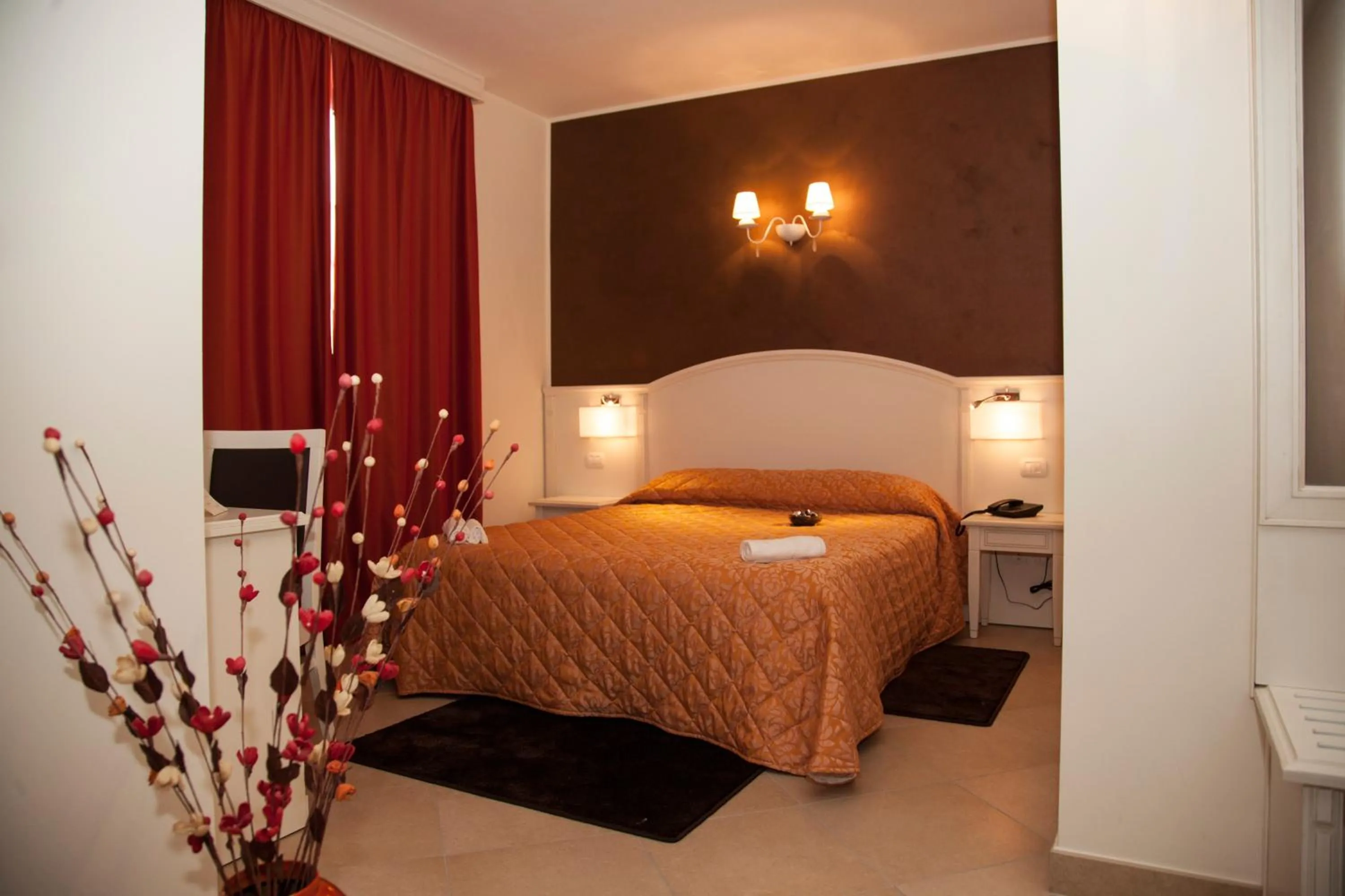 Bedroom, Bed in Hotel Centova