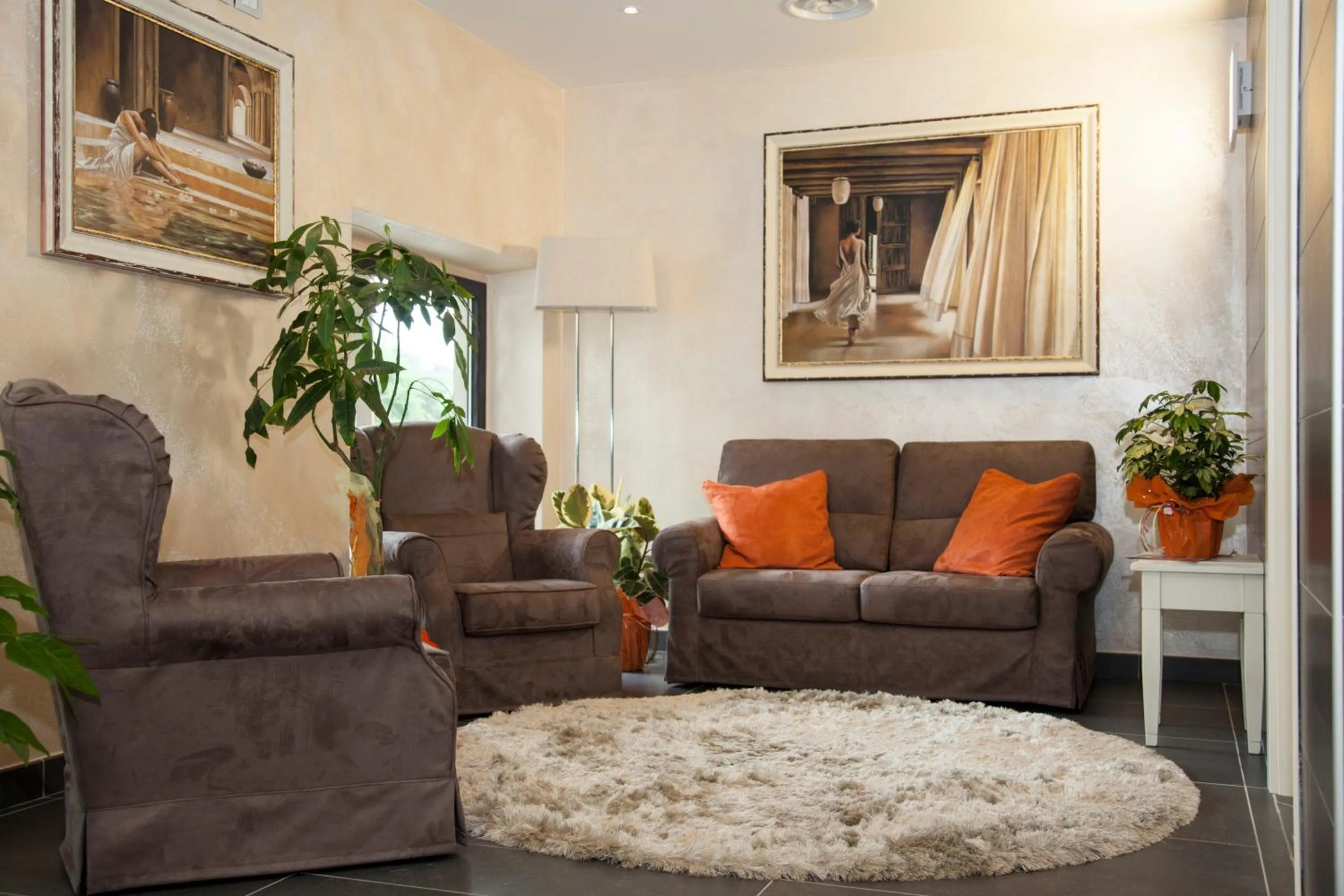 Lobby or reception in Hotel Centova