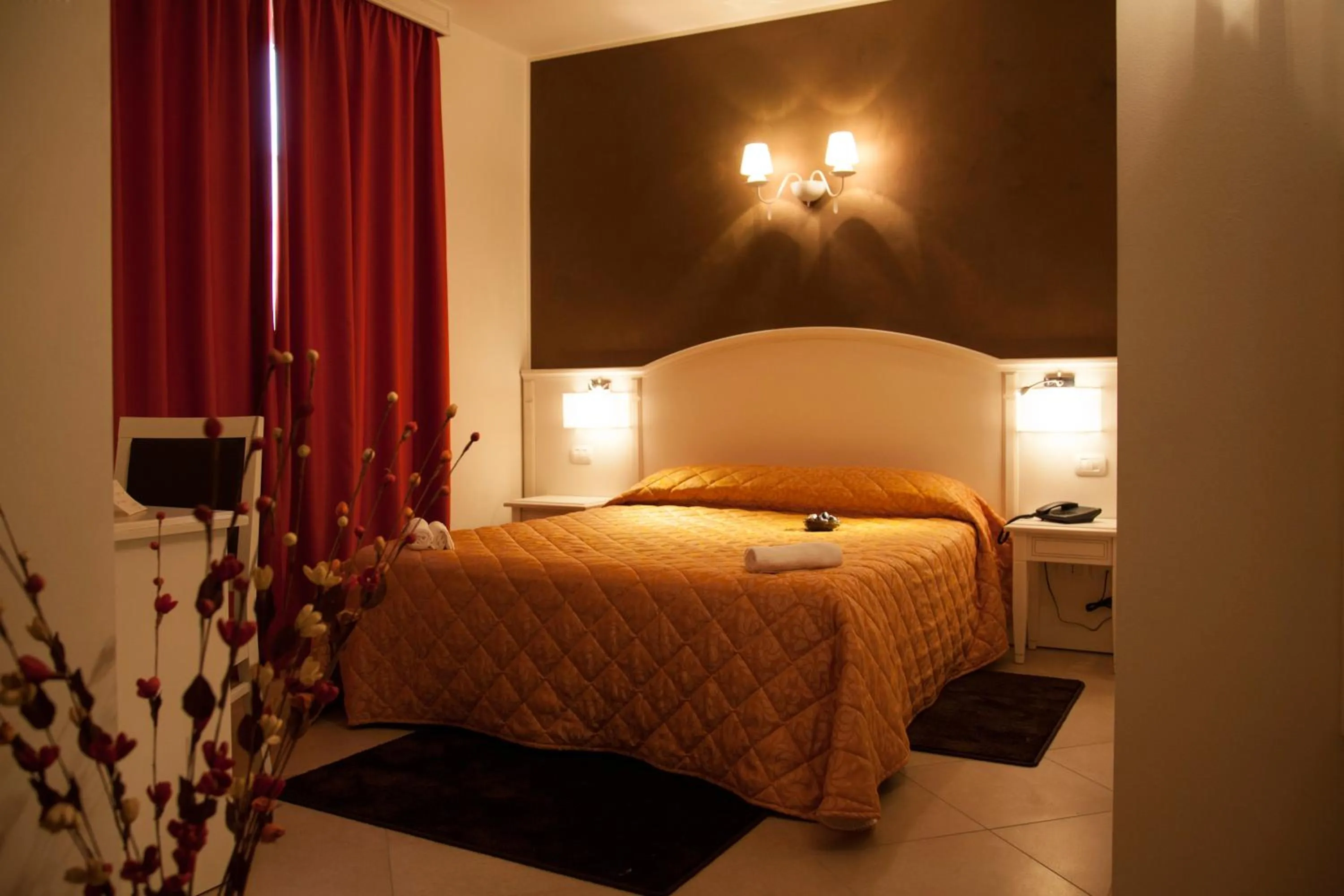 Decorative detail, Bed in Hotel Centova