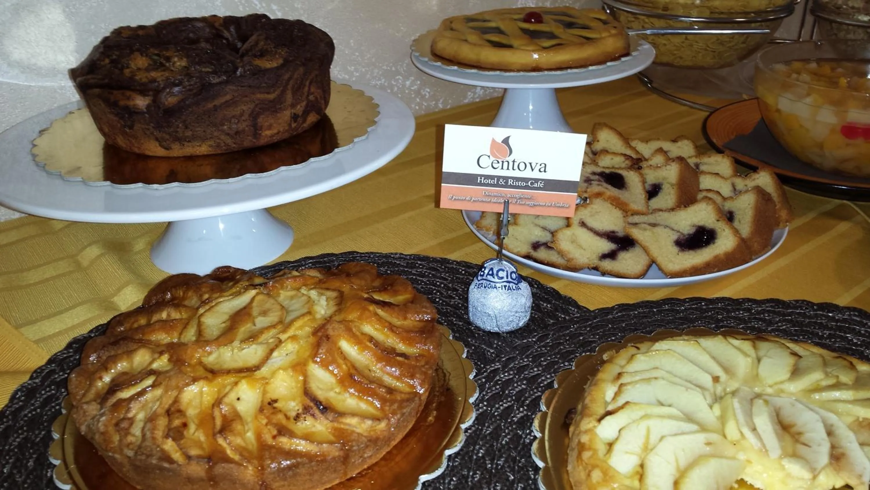 Buffet breakfast in Hotel Centova