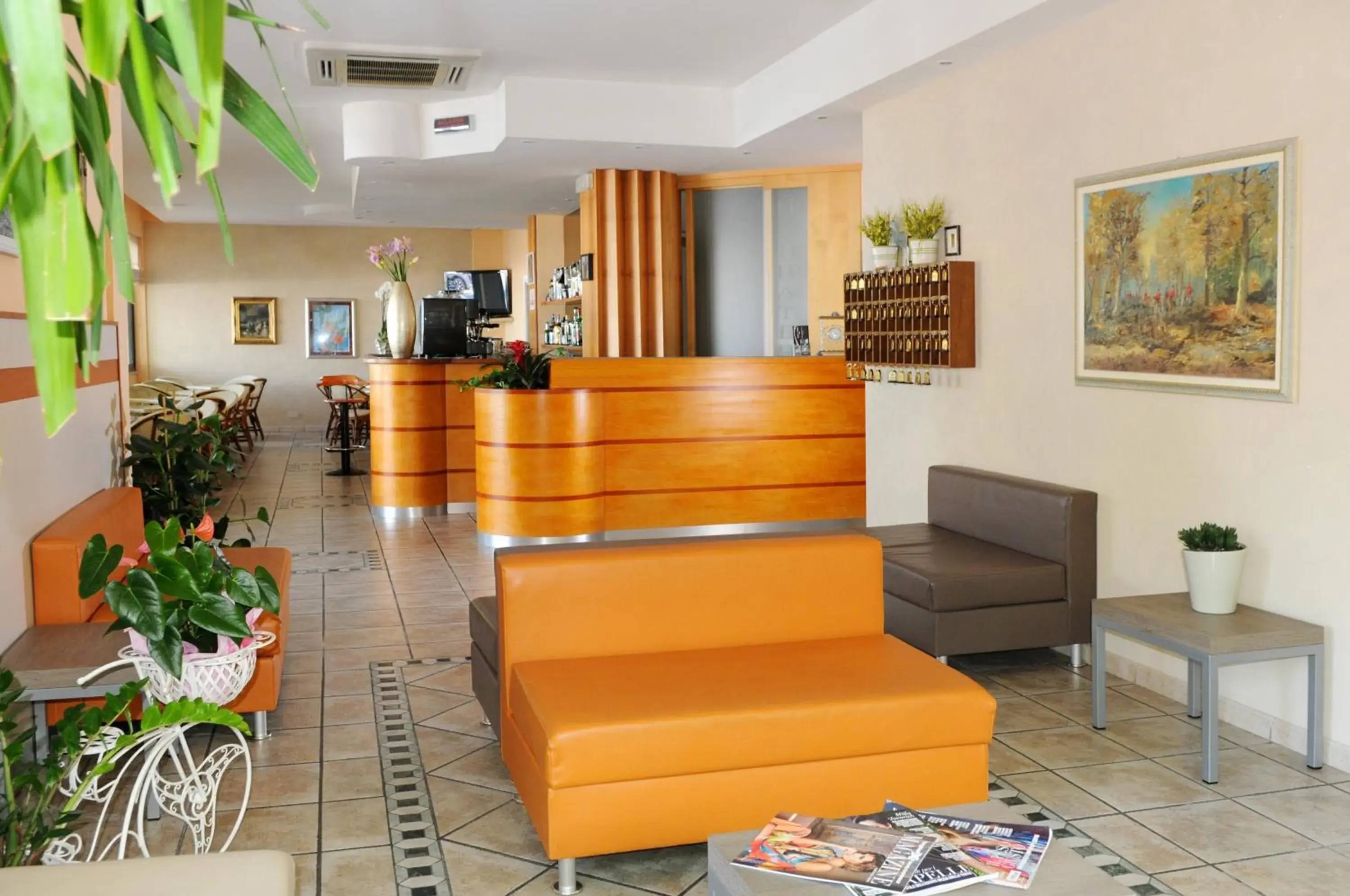 Lobby/Reception in Hotel Prater