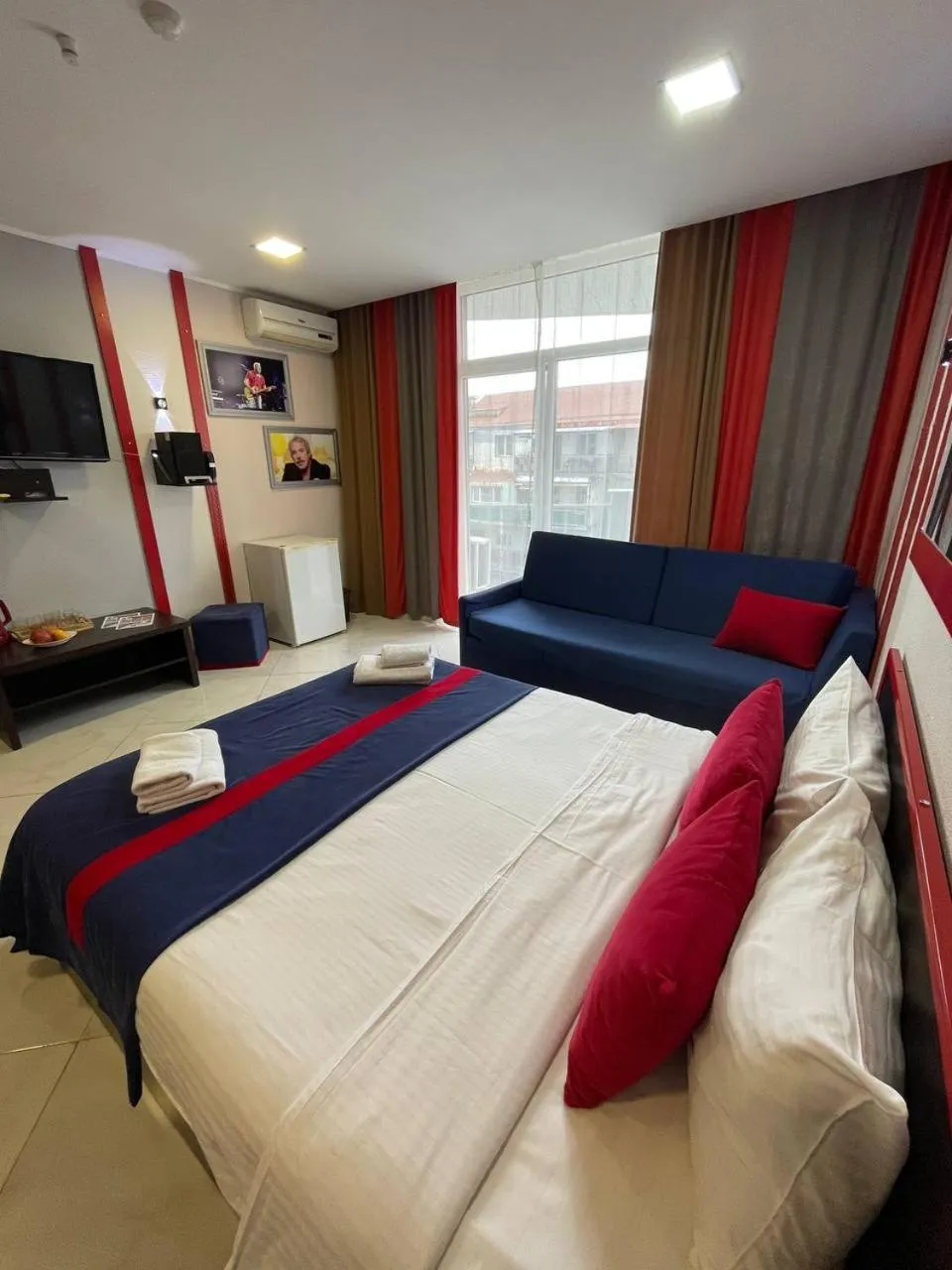 Bed in Rock Hotel First Line