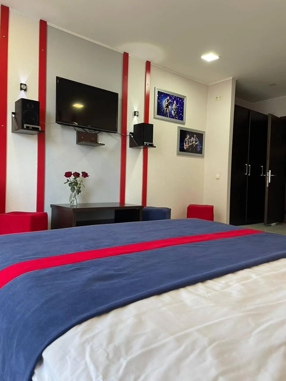 Bed in Rock Hotel First Line