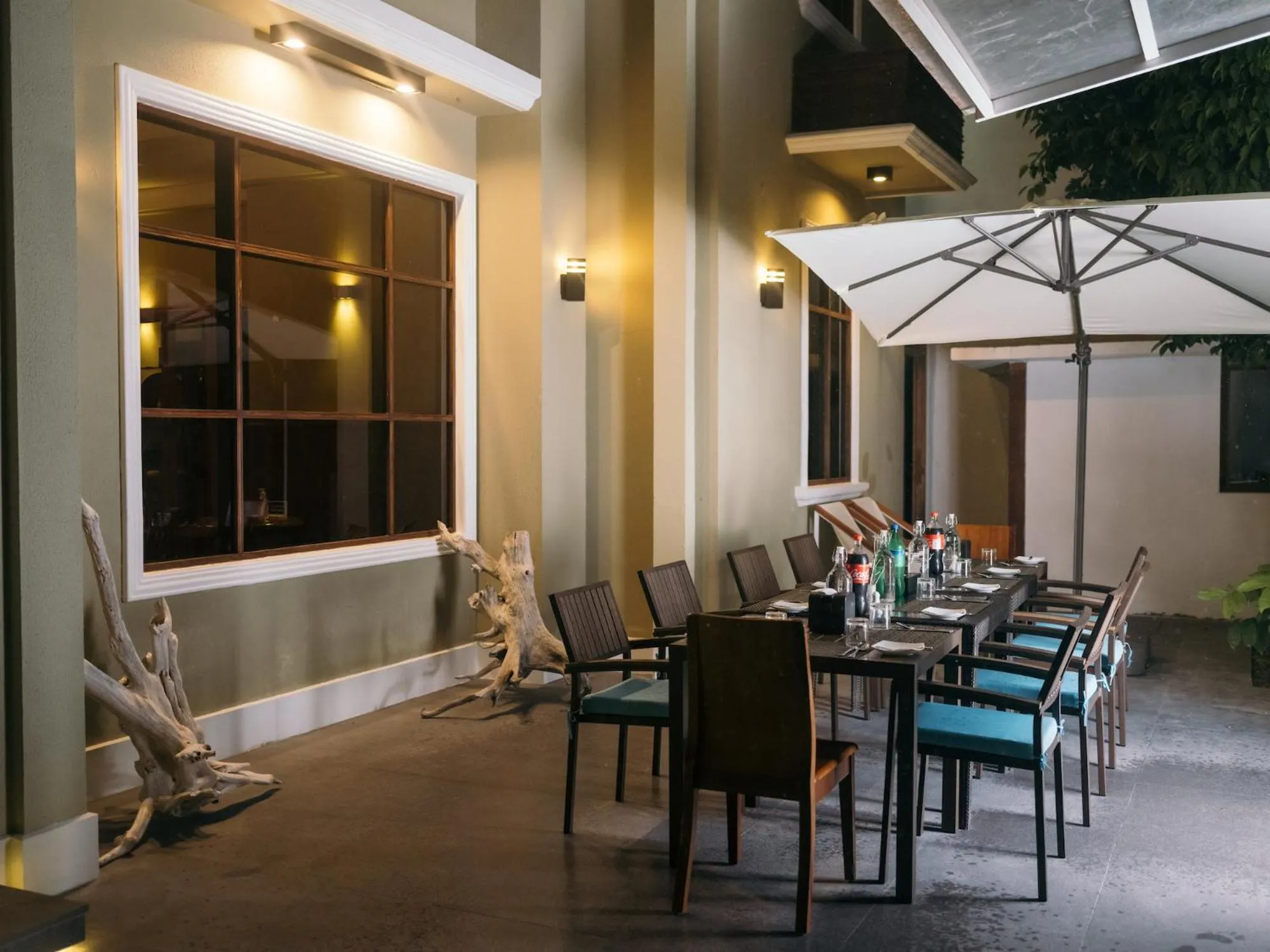 Seating area in Fuvahmulah Central Hotel