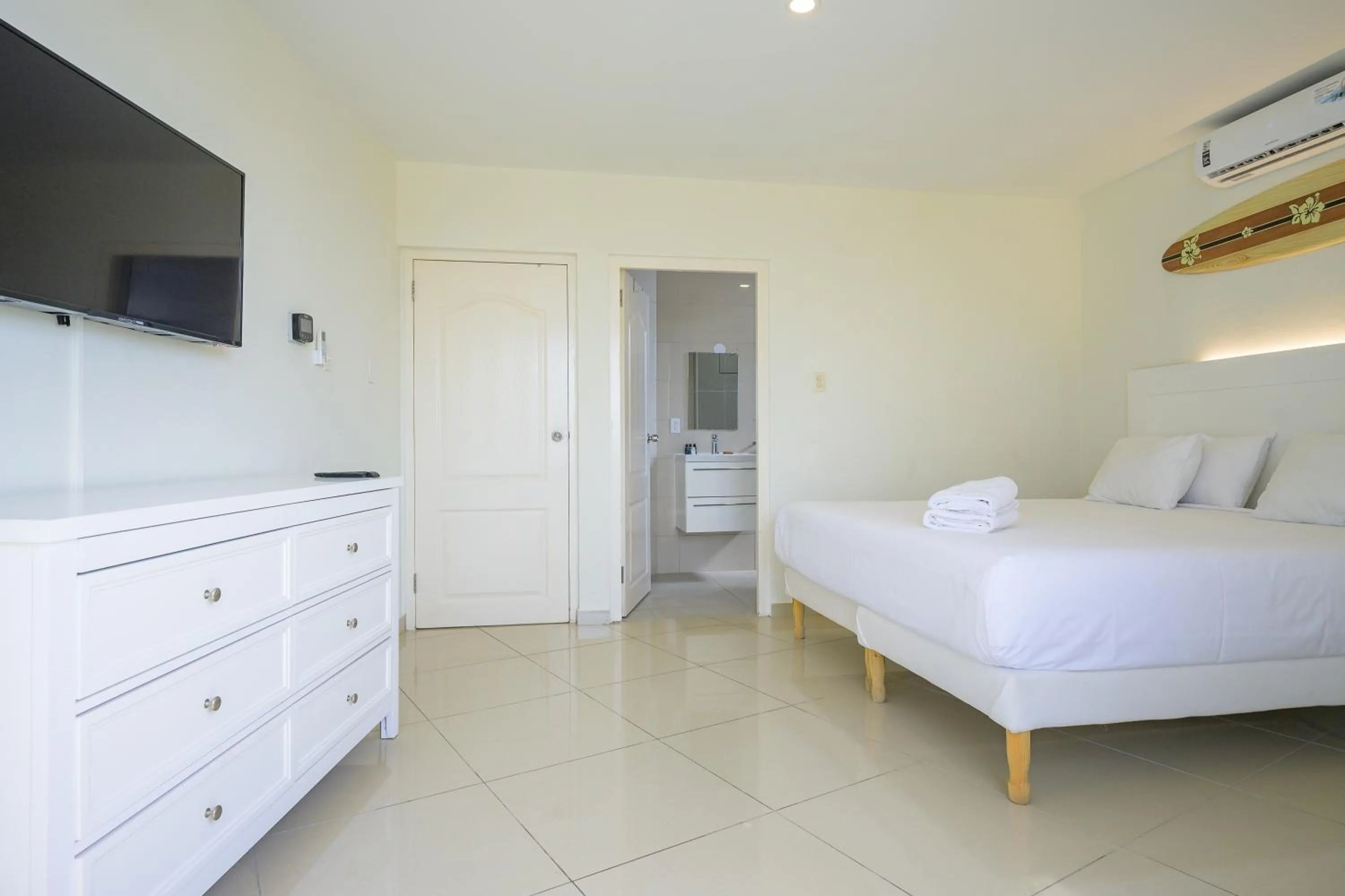 Bed in MERAKII SEAVIEW ESCAPE CURACAO