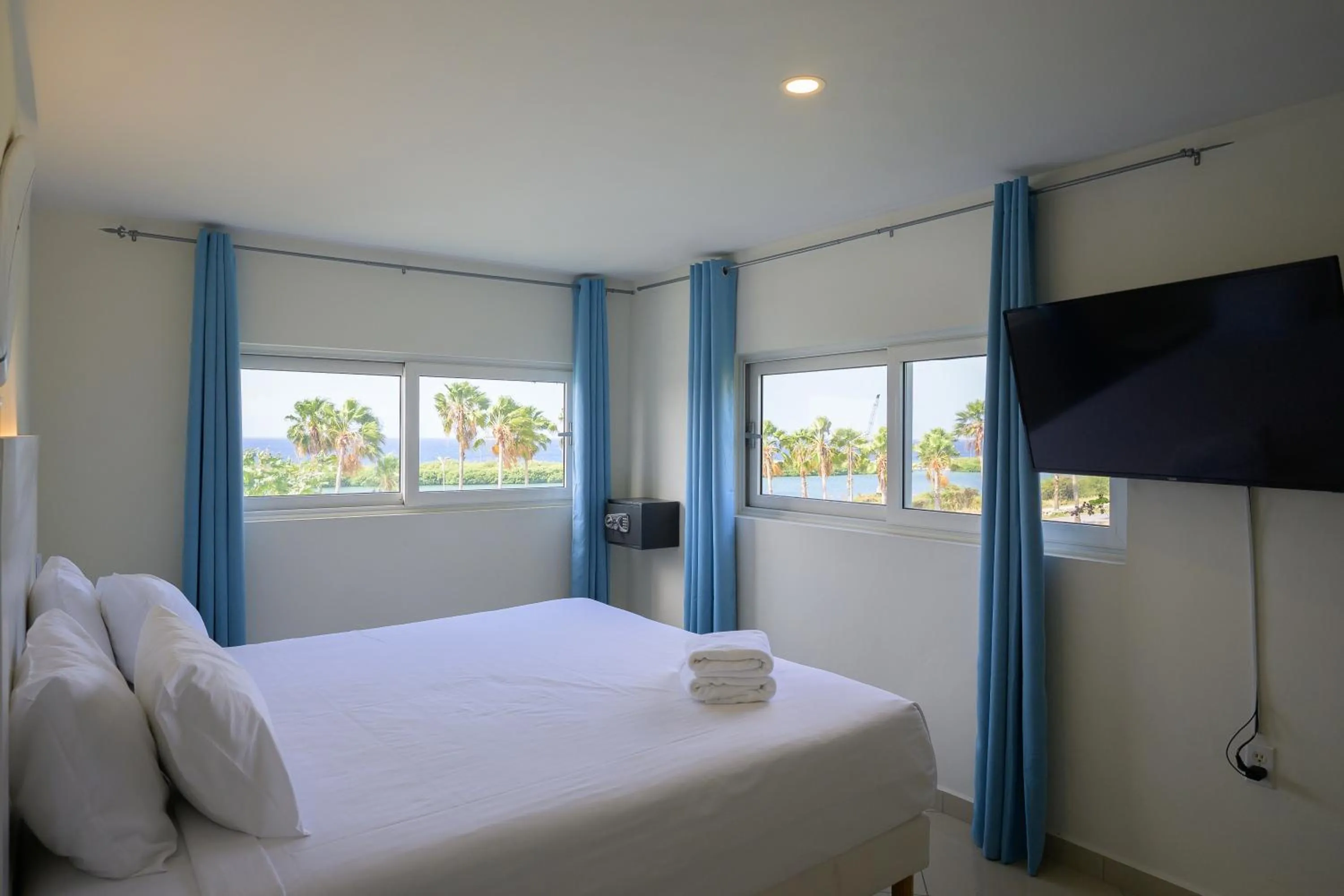 Bed in MERAKII SEAVIEW ESCAPE CURACAO