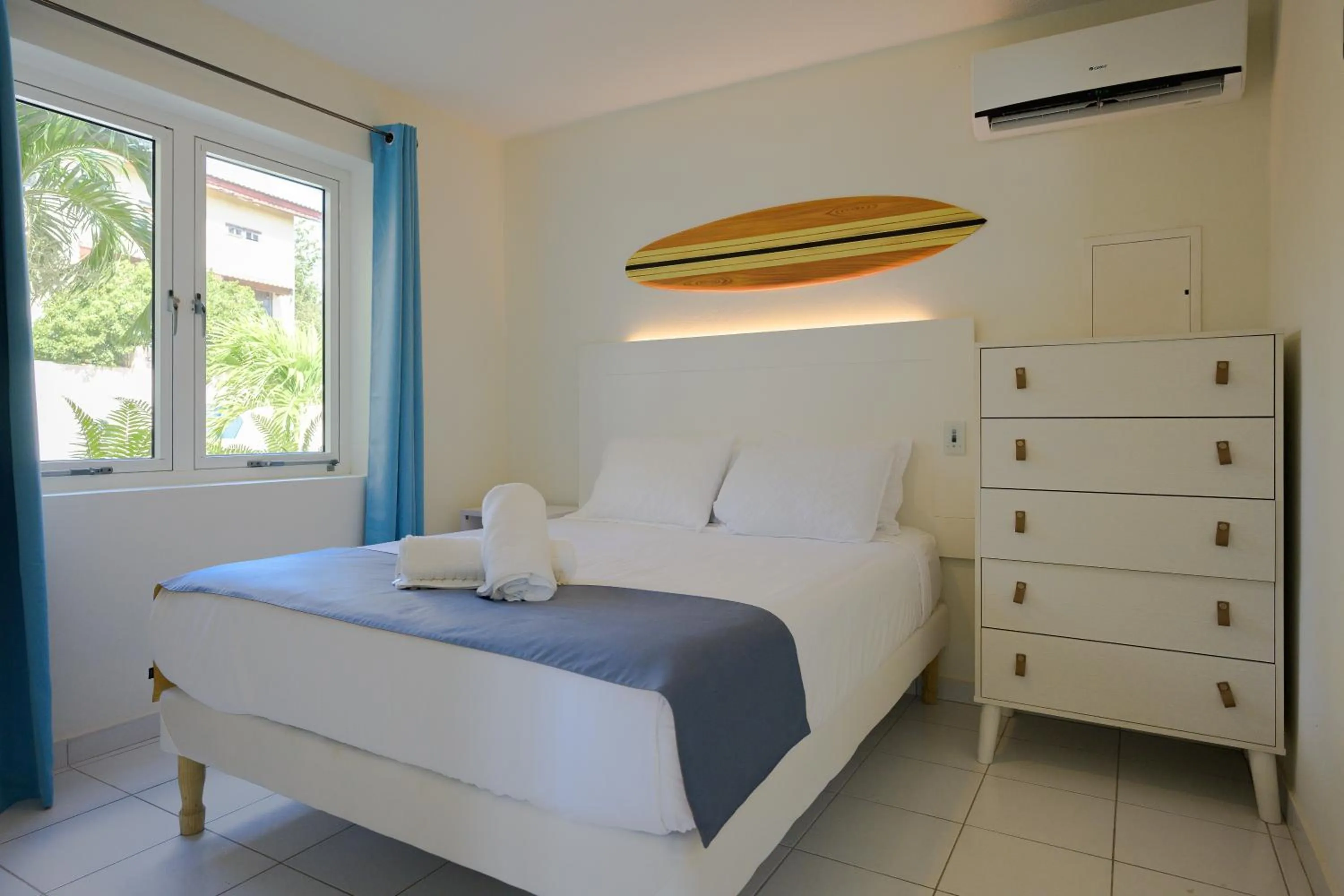 Bed in MERAKII SEAVIEW ESCAPE CURACAO